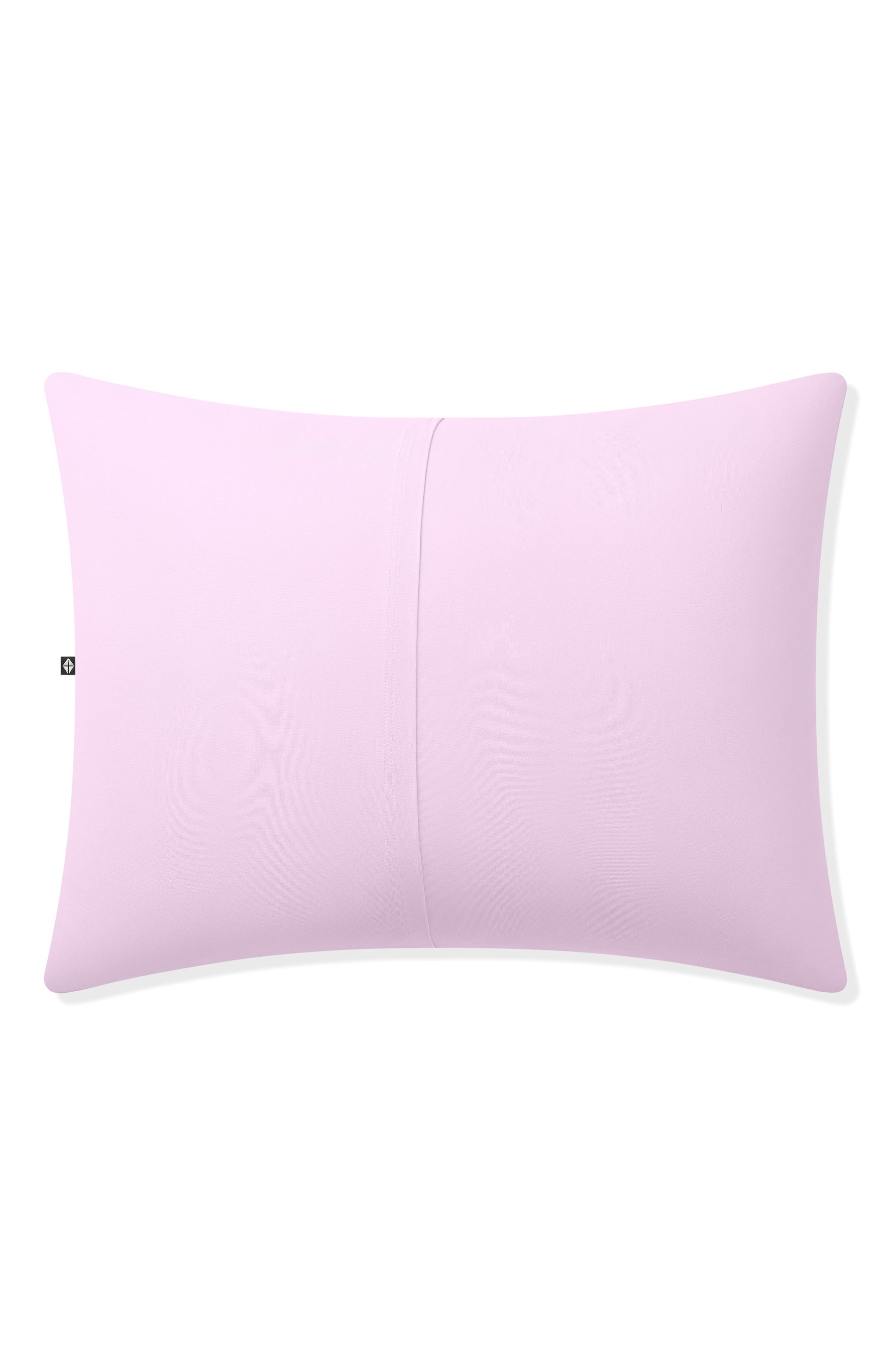 Back of the Standard Pillowcase in Thistle showing the envelope closure