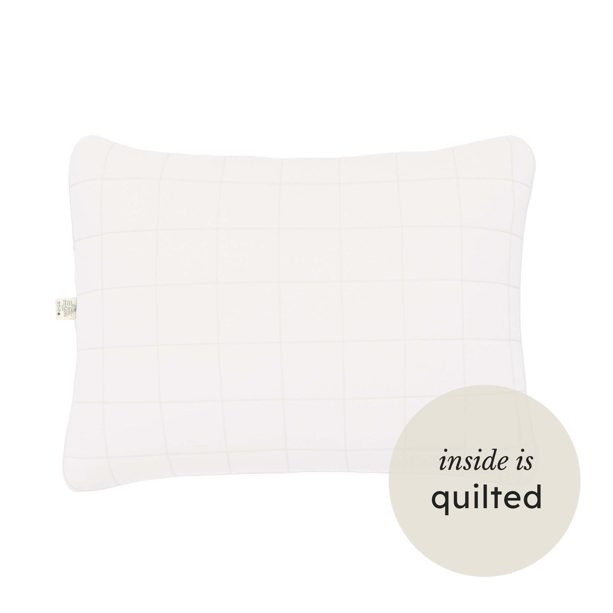 Standard Quilted Pillowcase in Cloud