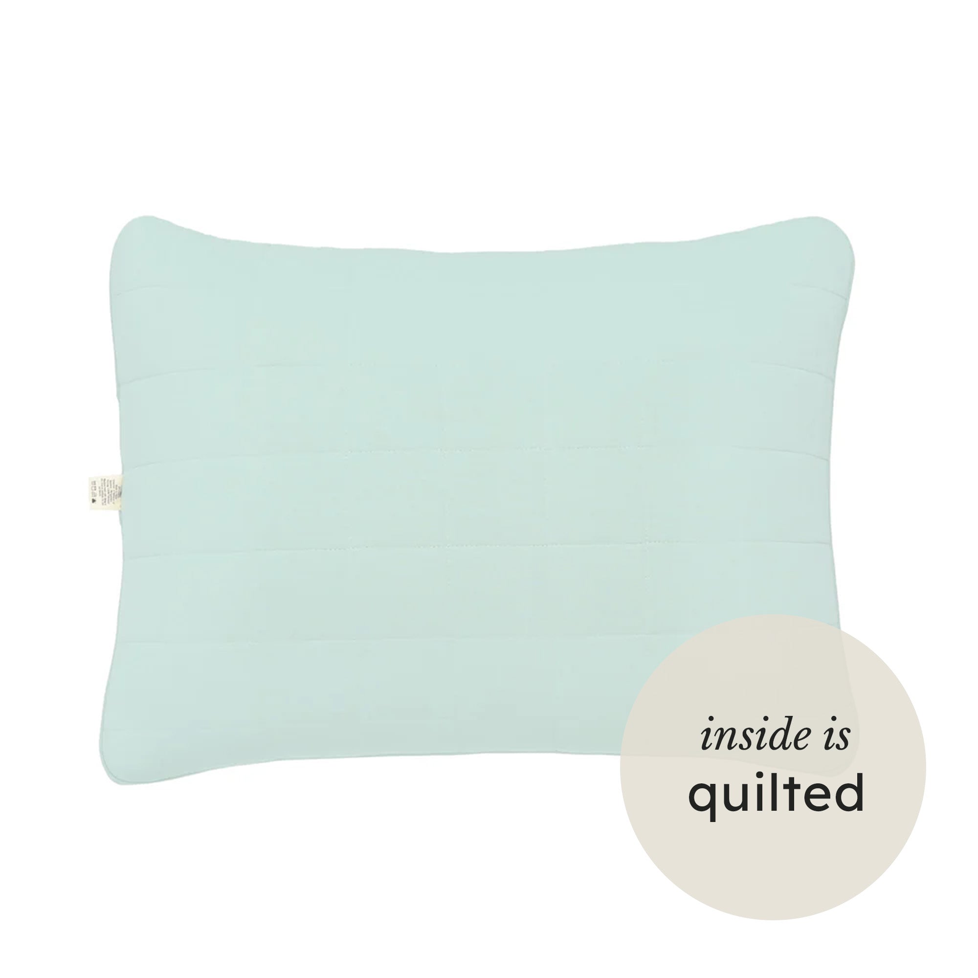 Standard Quilted Pillowcase in Sage
