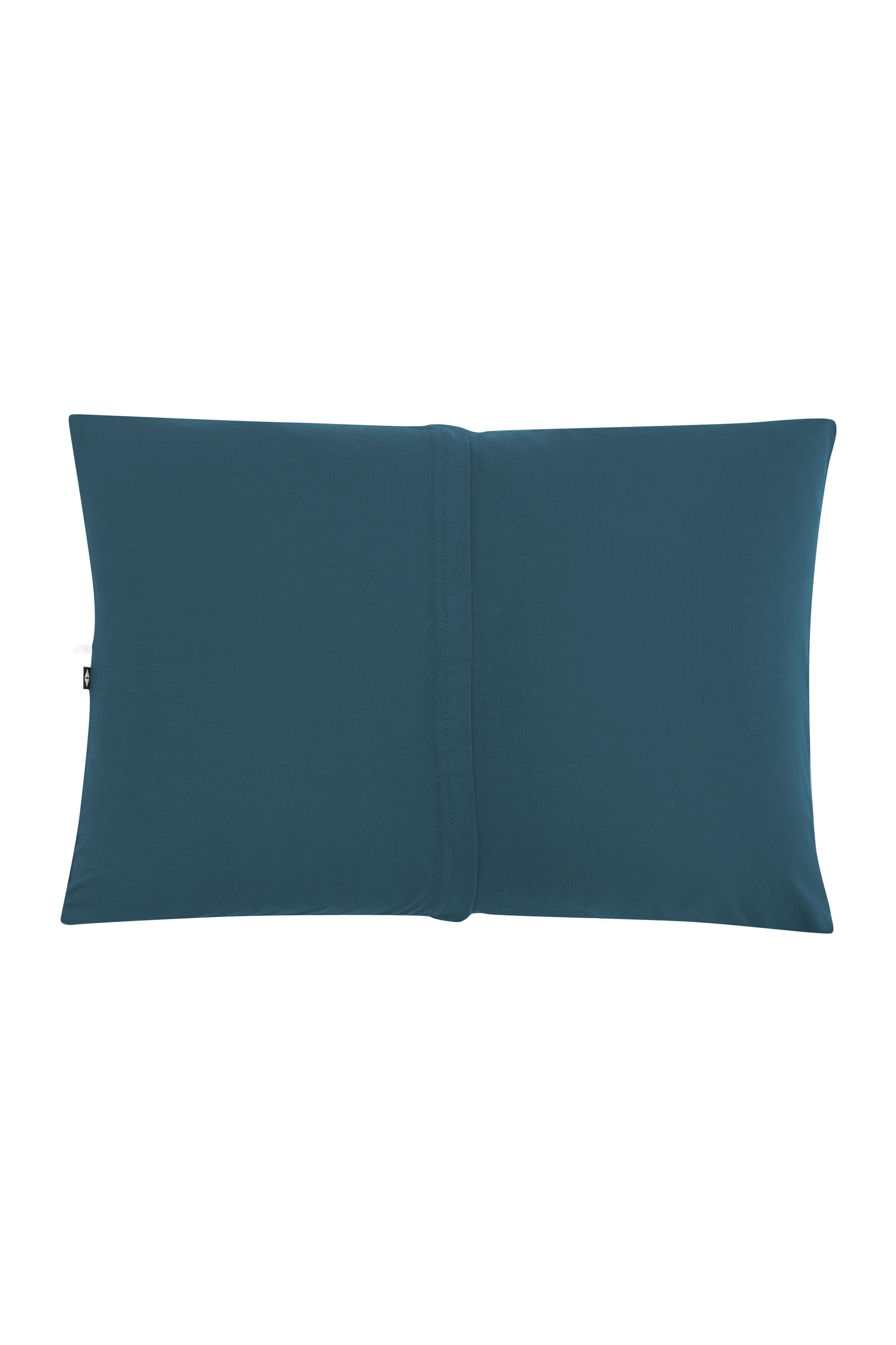 Envelope closure shown on the back of the Toddler Pillowcase in Atlantic