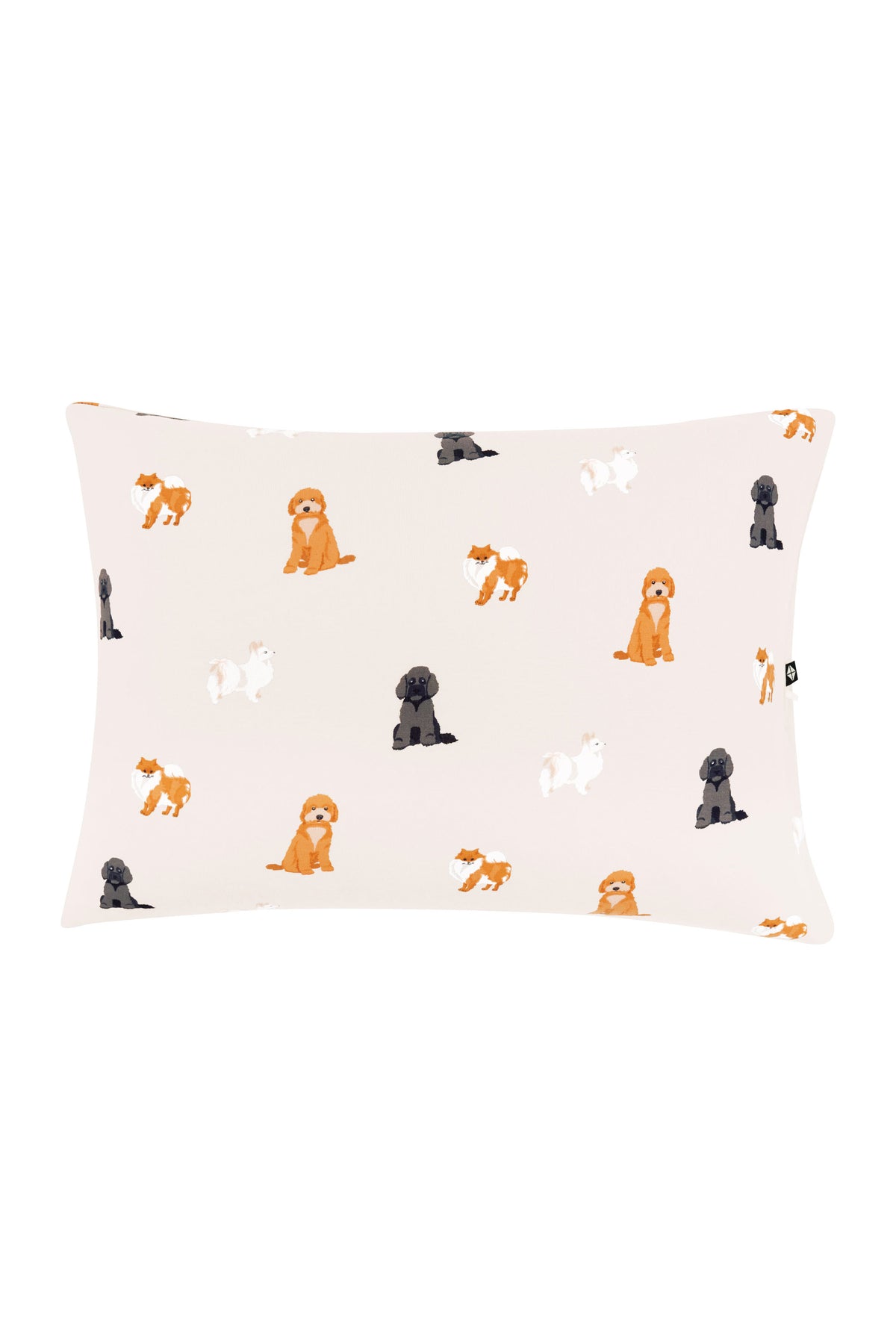 Toddler Pillowcase in Fluffy Dog front