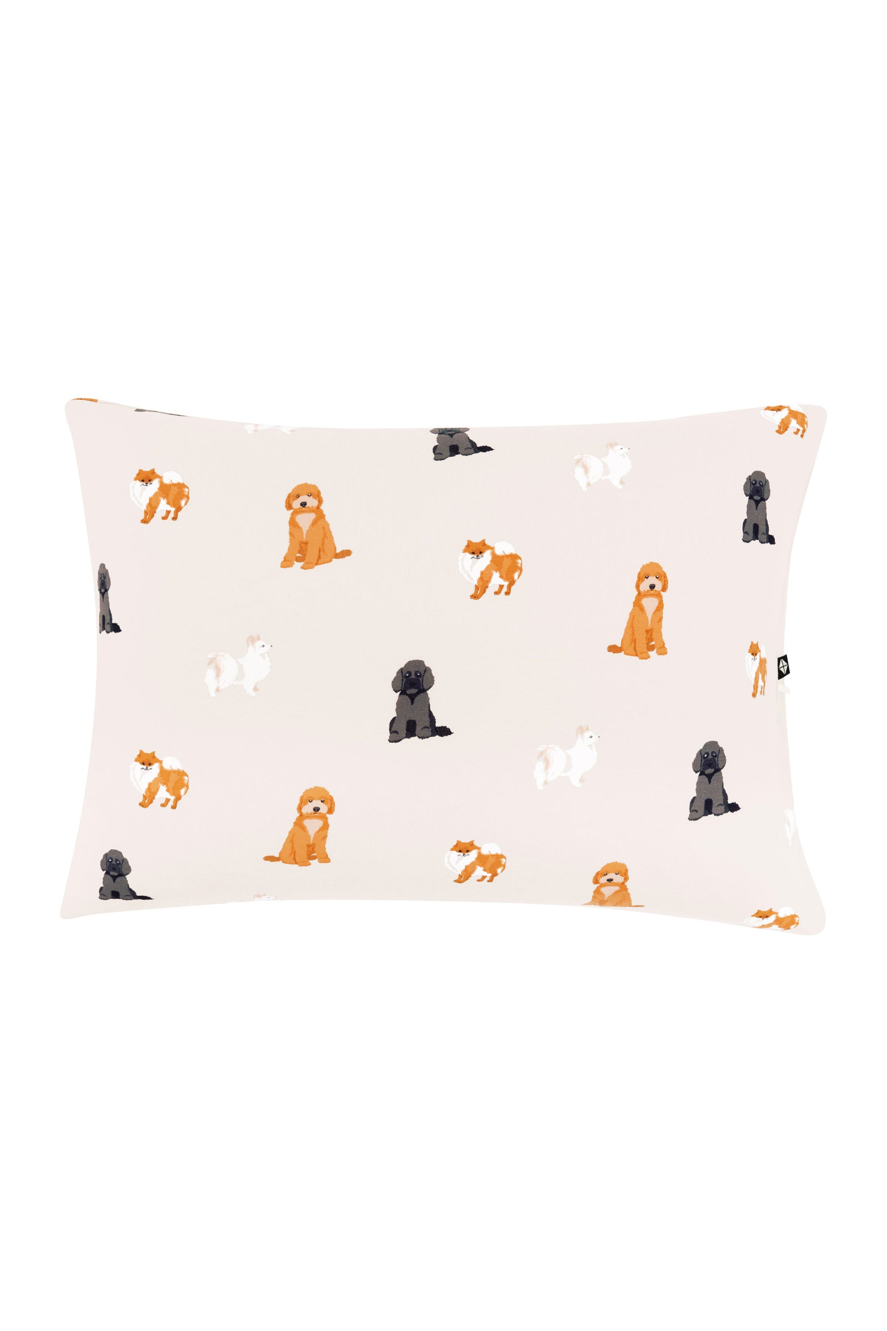 Toddler Pillowcase in Fluffy Dog front