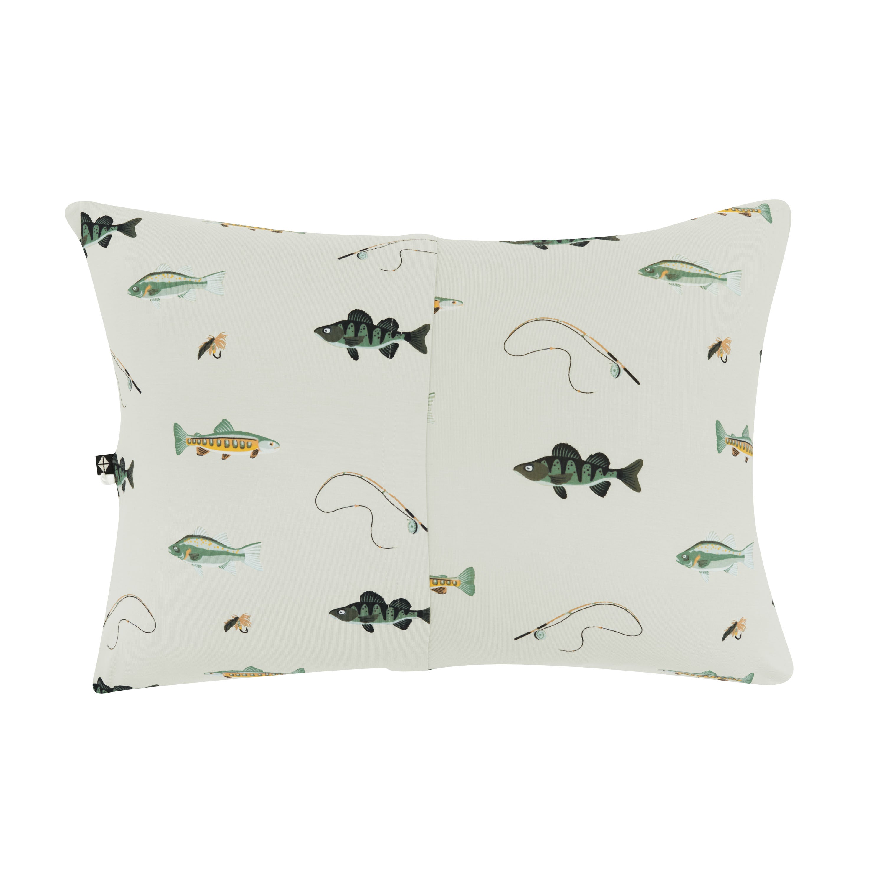 Toddler pillowcase in Fishing back