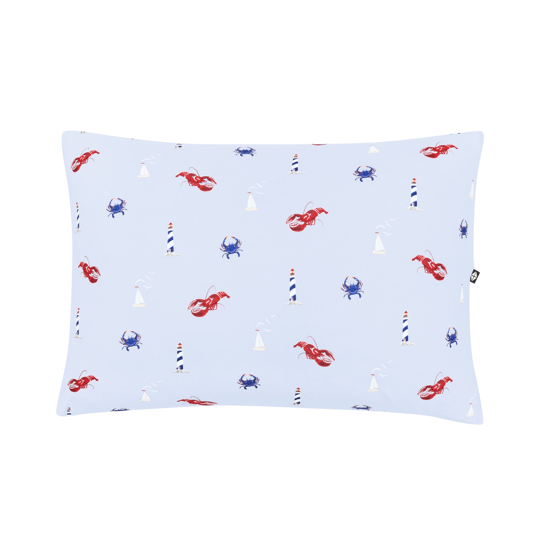 Product photo of the front of the Toddler Pillowcase in Harbor