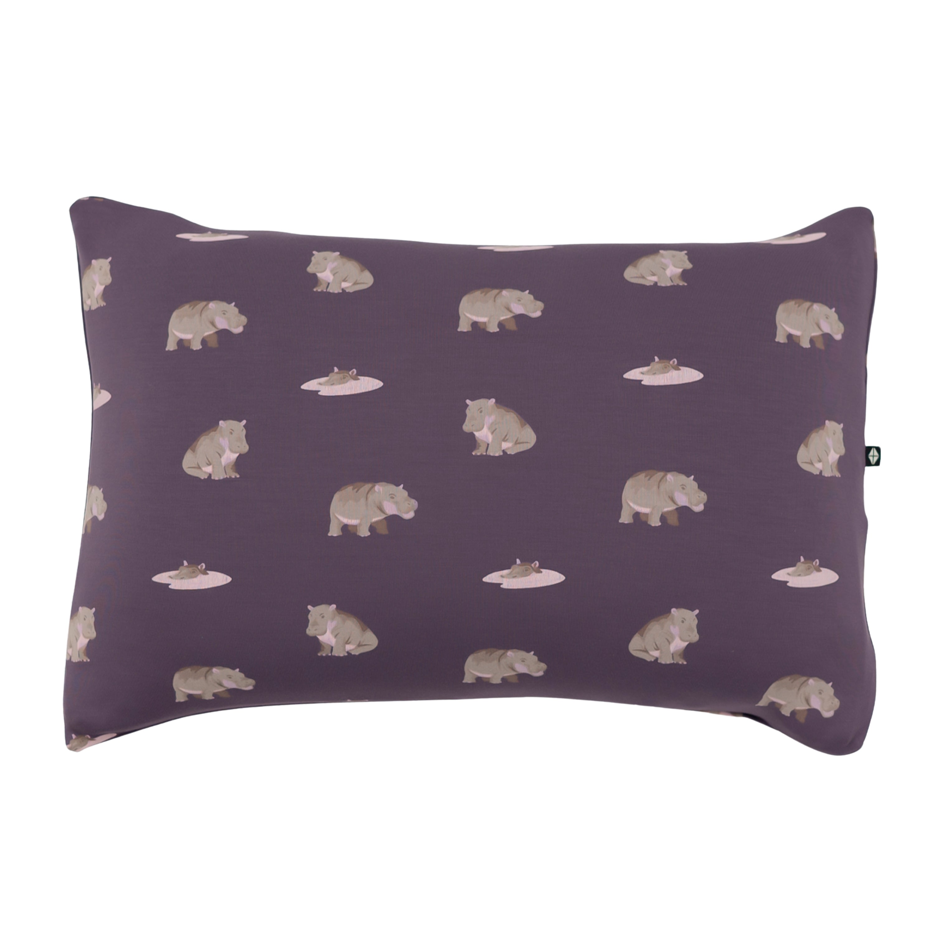 Toddler Pillowcase in Baby Hippo