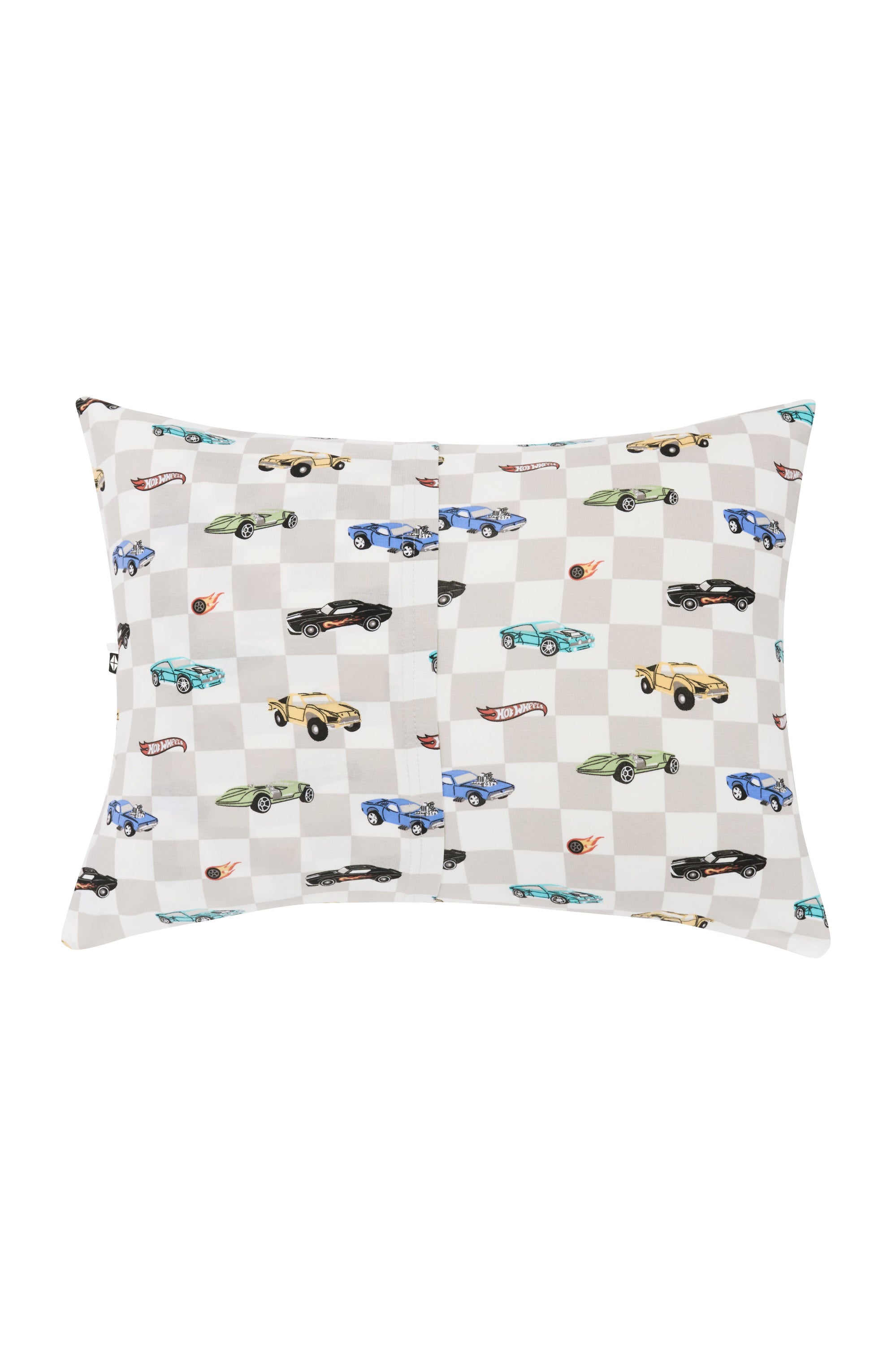 Envelope closure on the back of the Toddler Pillowcase in Fast and Fierce