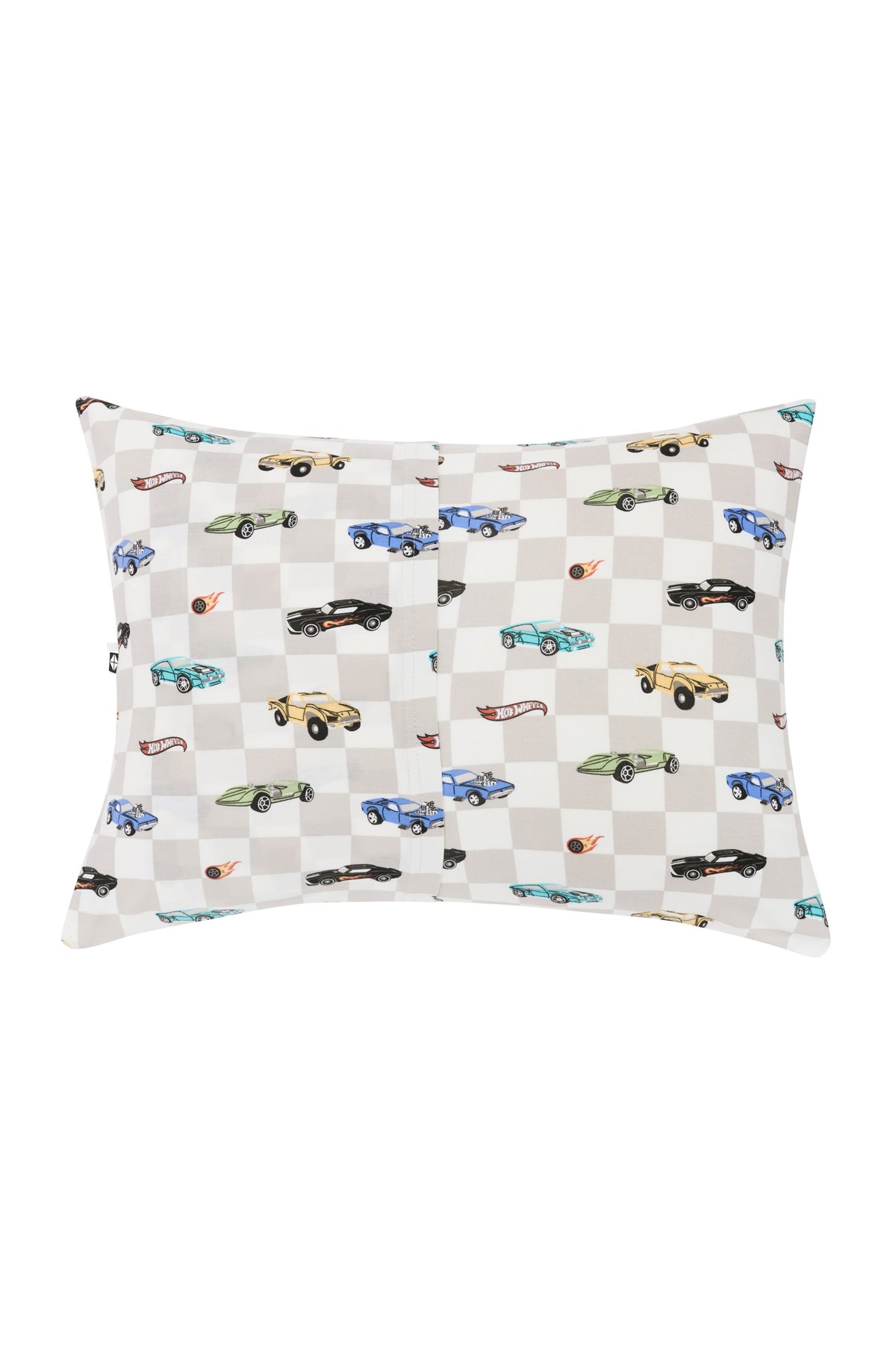 Envelope closure on the back of the Toddler Pillowcase in Fast and Fierce