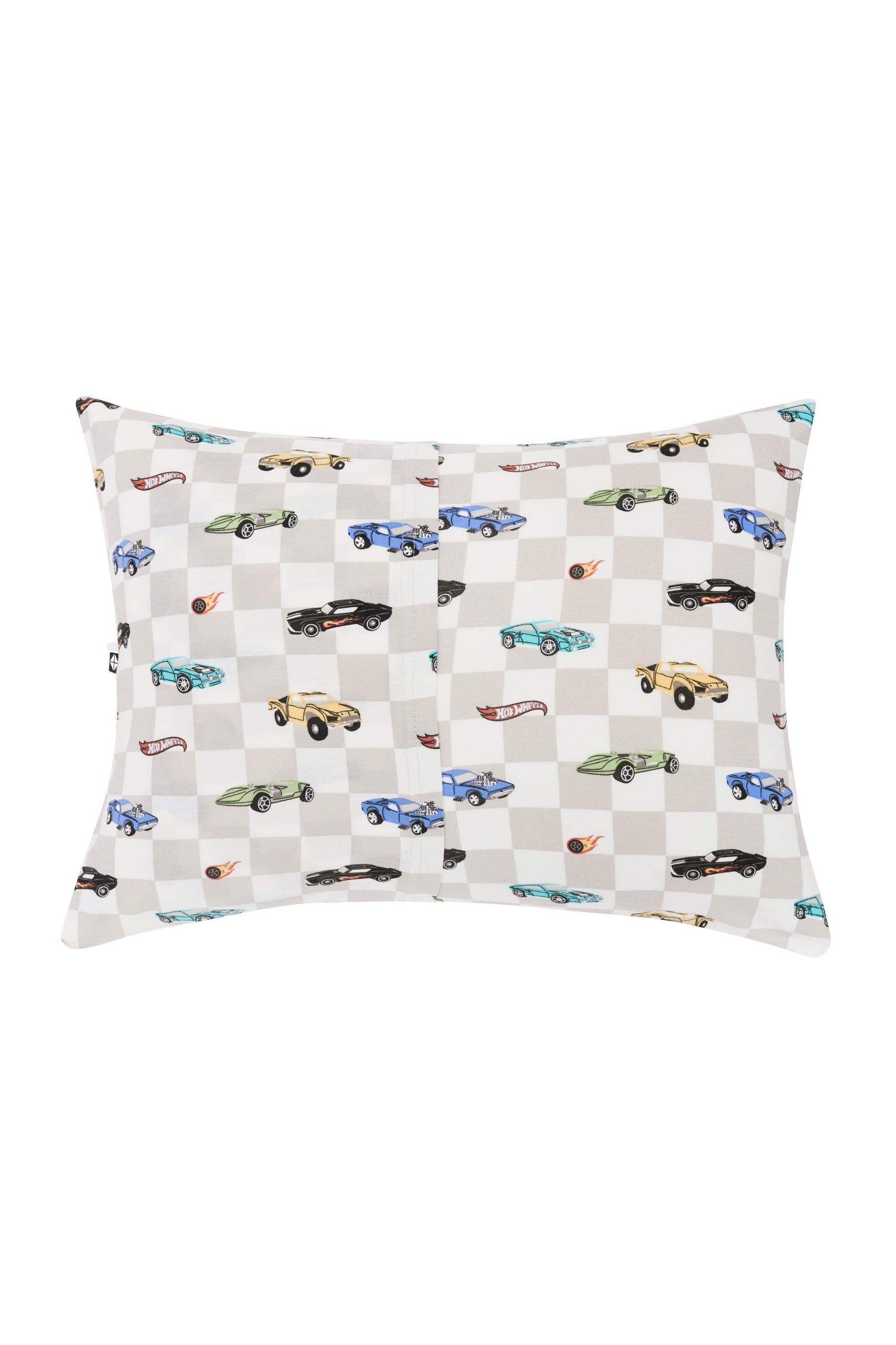 Envelope closure on the back of the Toddler Pillowcase in Fast and Fierce