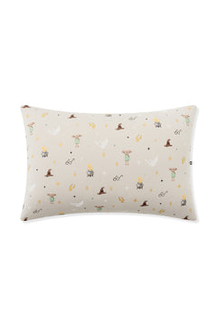 Toddler pillowcase with Harry Potter prints on a white background