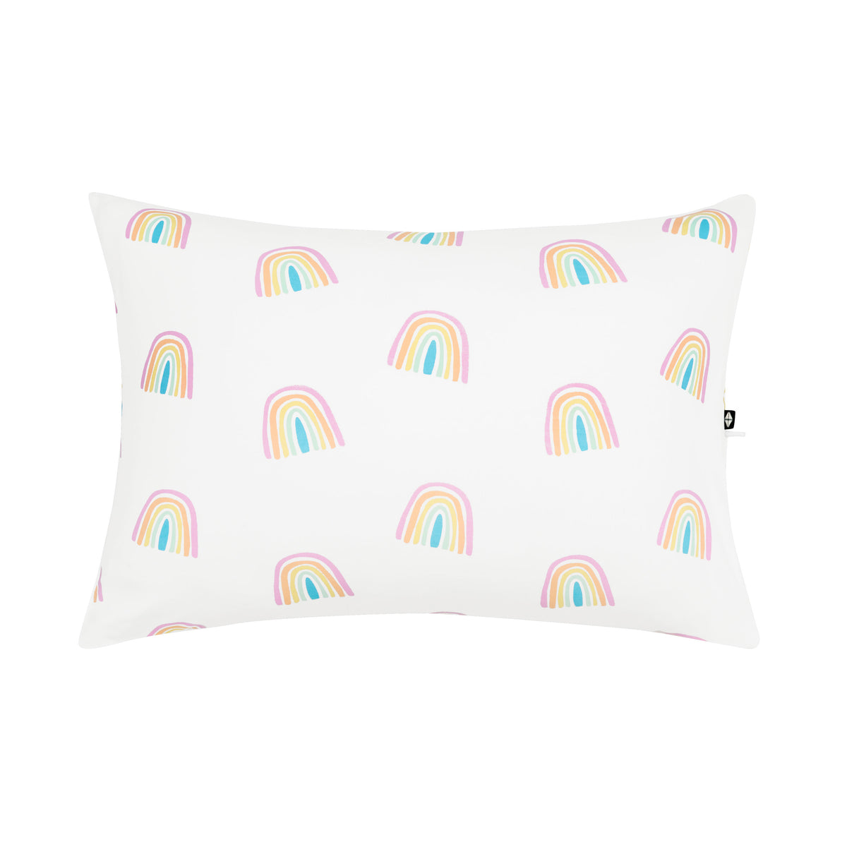 Toddler Pillowcase in Poi Rainbow front