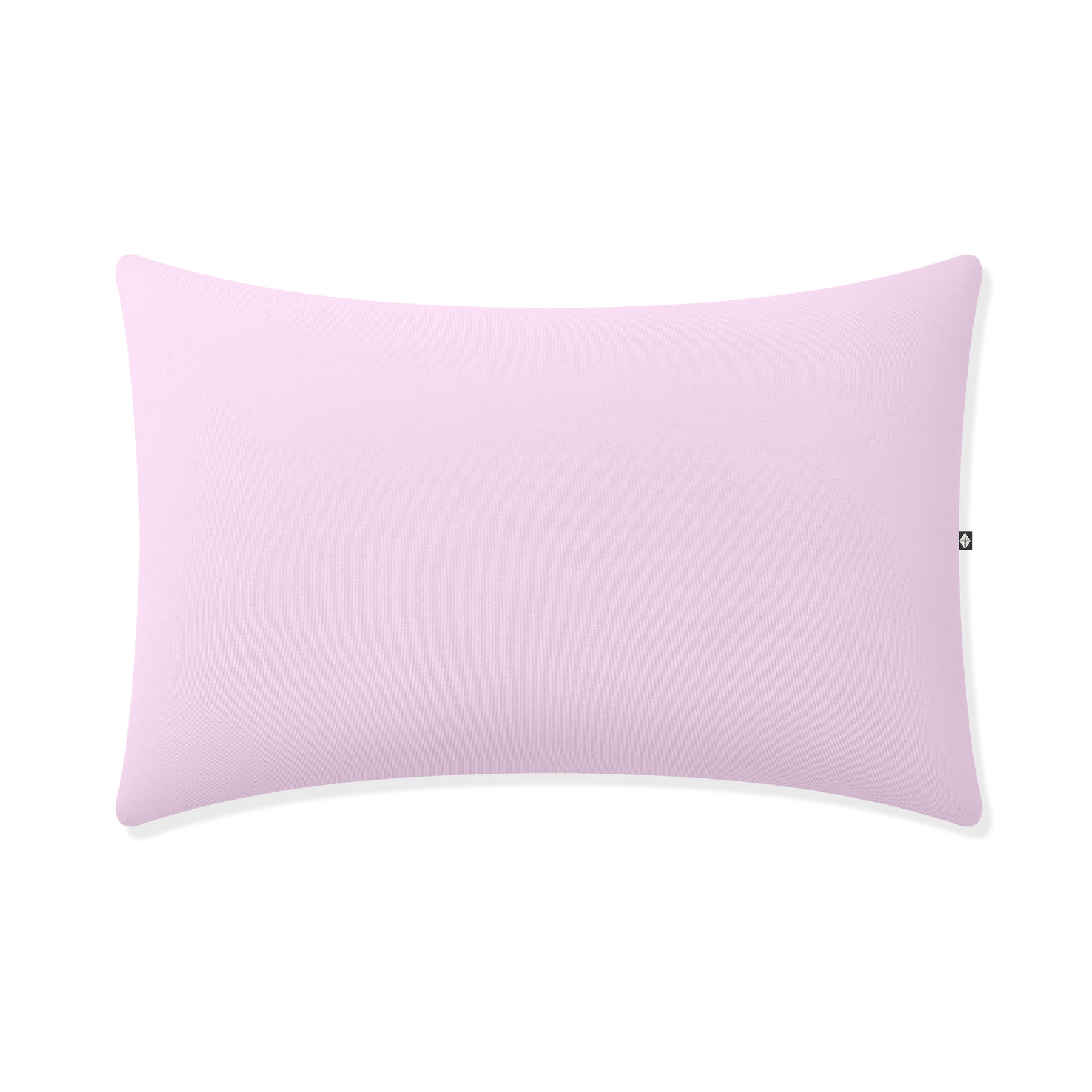 Purple toddler pillow on a white background