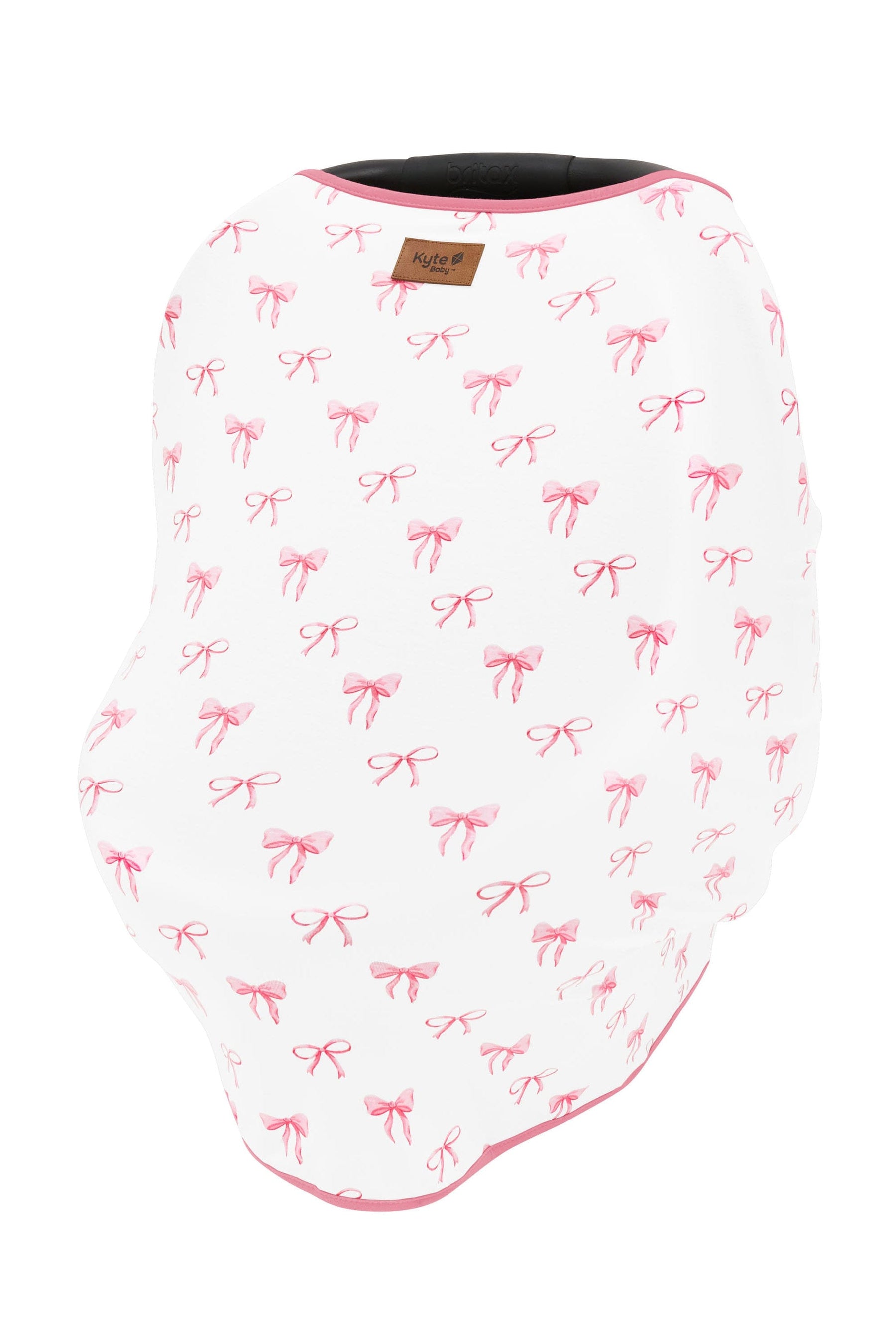 maxi cosi car seat cover with bow Bamboo Car Seat Cover in Bow Print by Kyte Baby