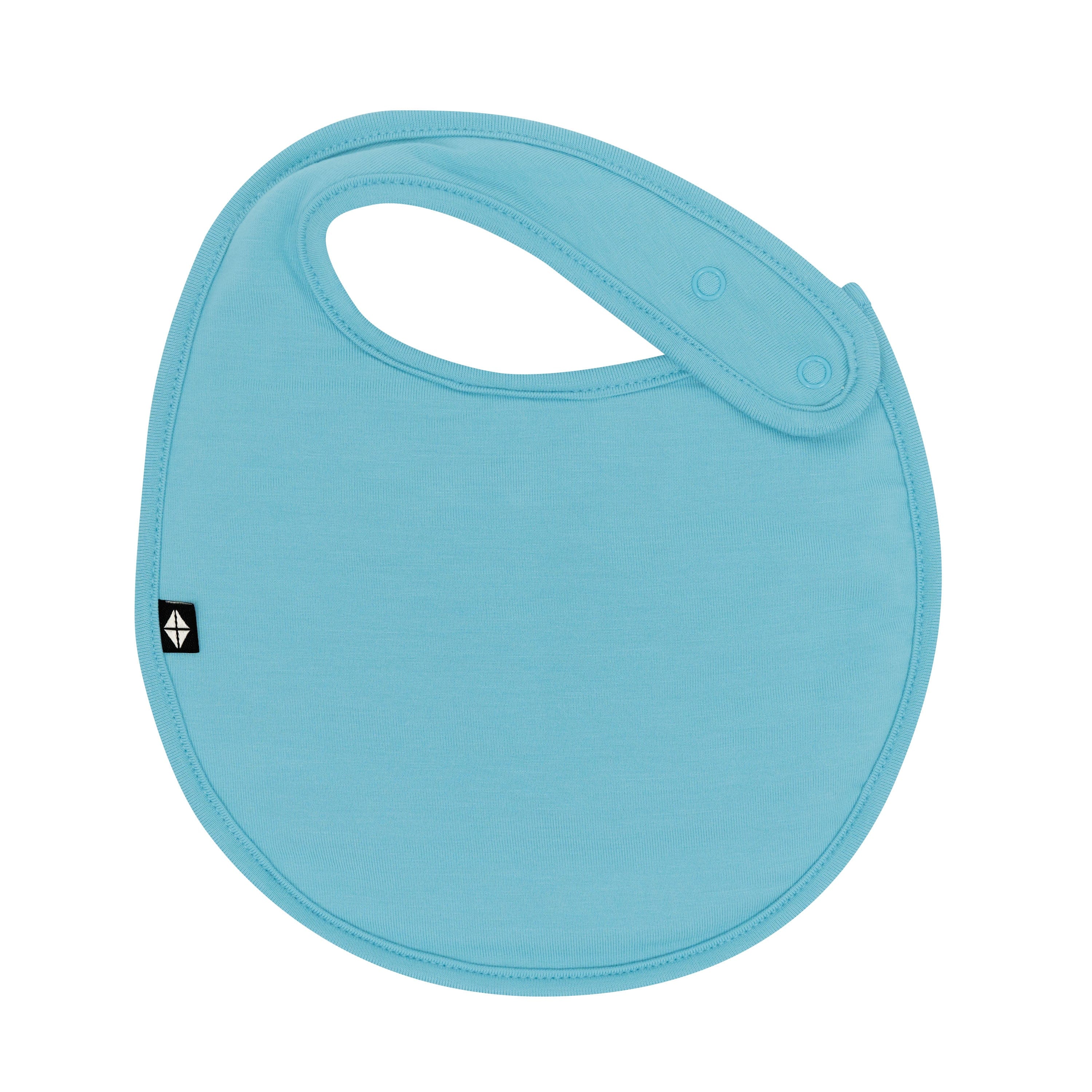 front of kyte baby Cushy Bib in Makai