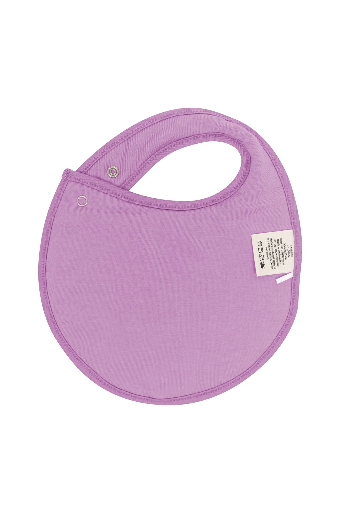 back of kyte baby Cushy Bib in Poi