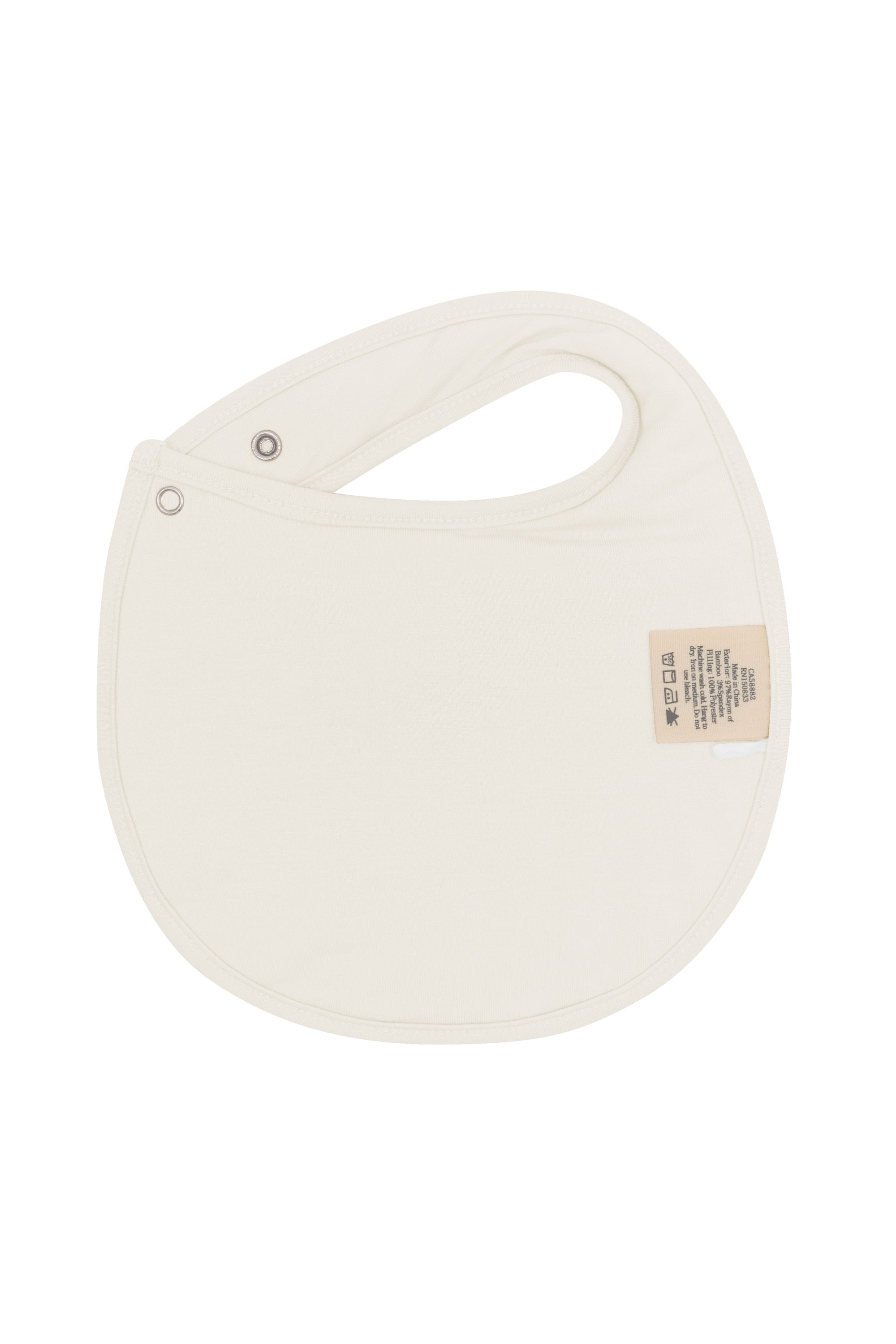 The back of Ecru Roar Cushy Bib