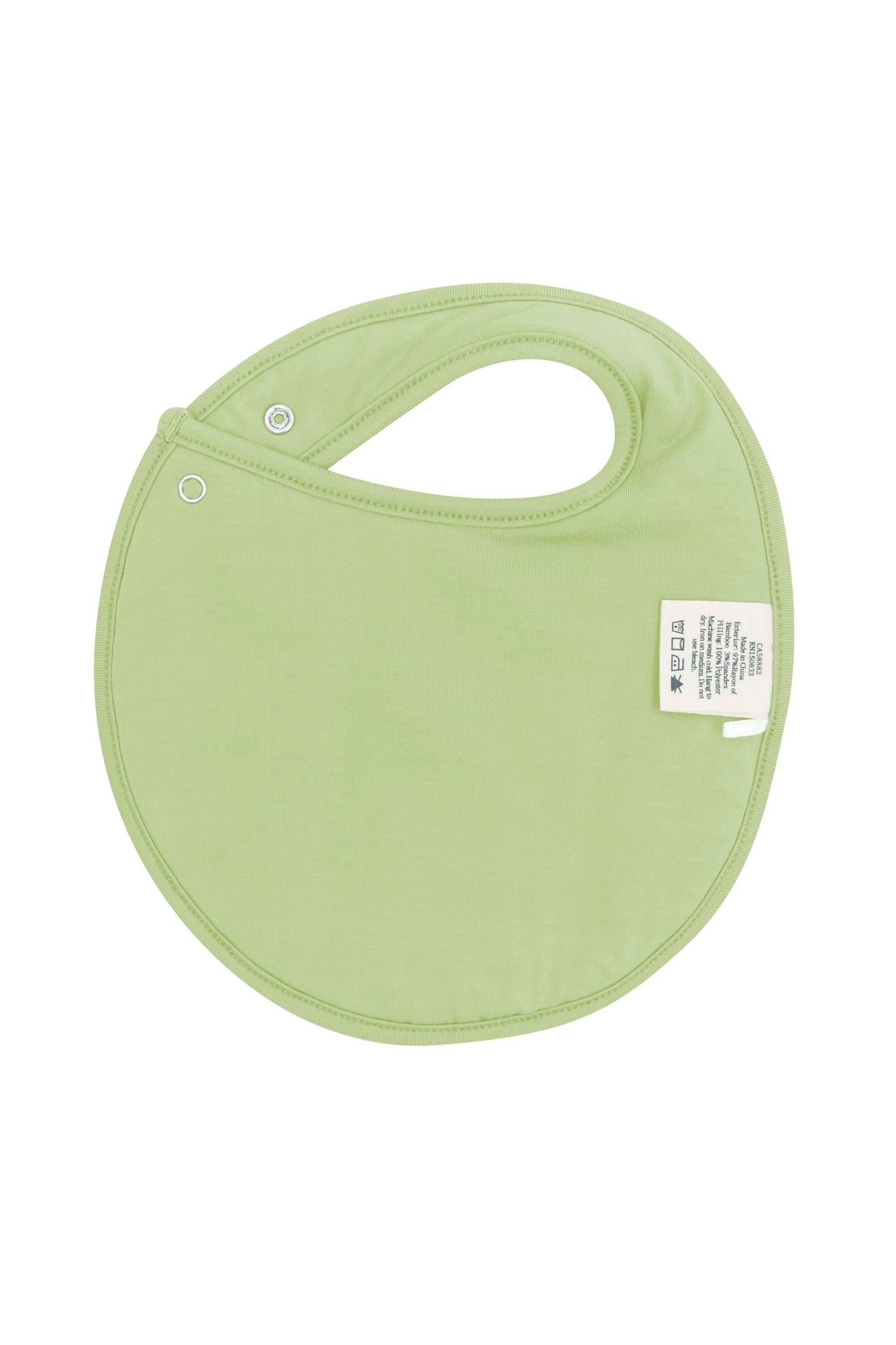 Back of Cushy Bib in Wildflower