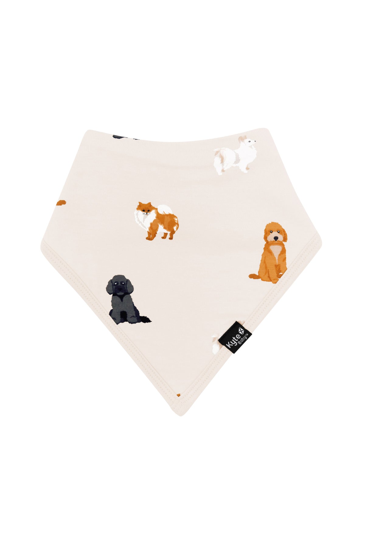 Bib in Fluffy Dog front