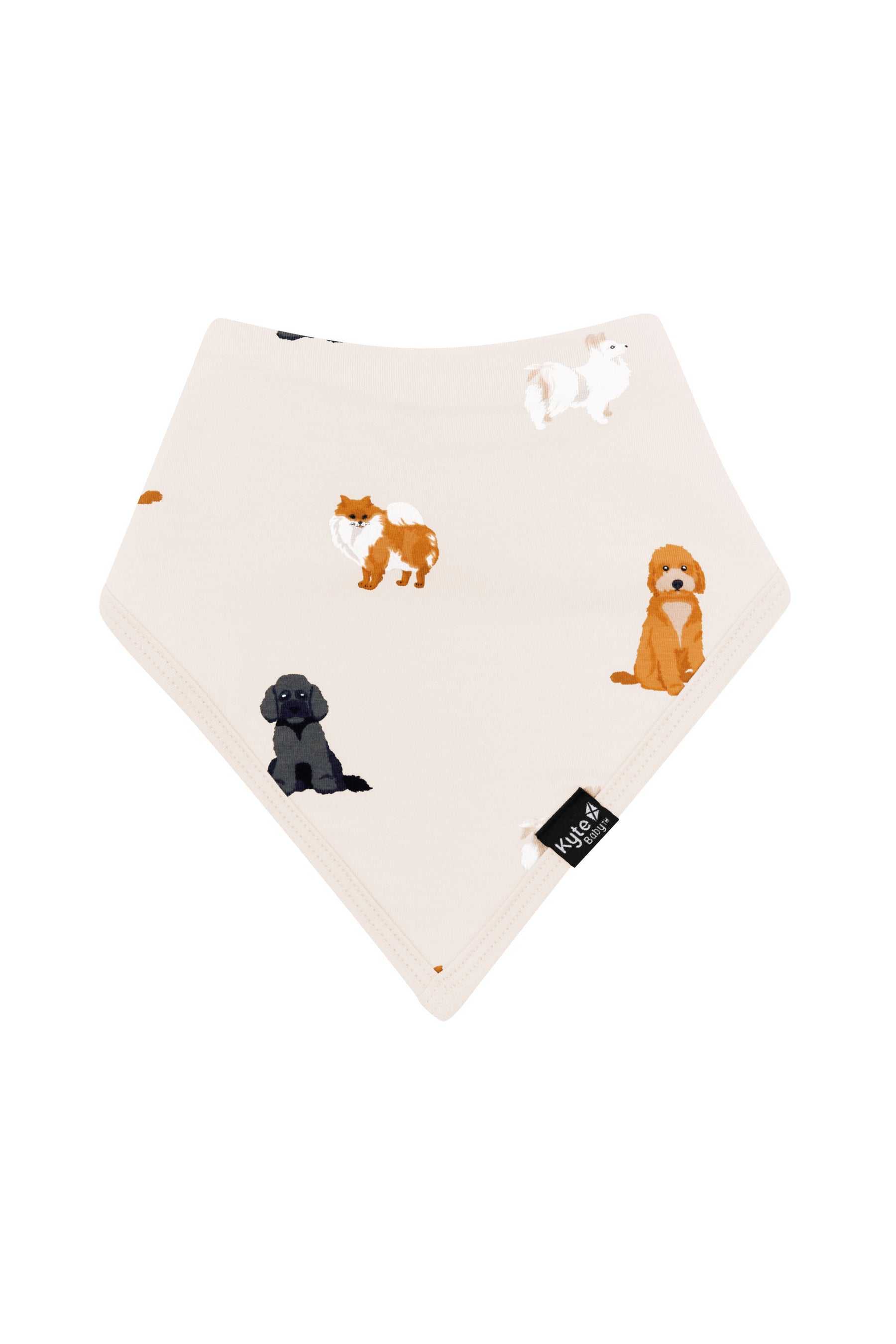 Bib in Fluffy Dog front