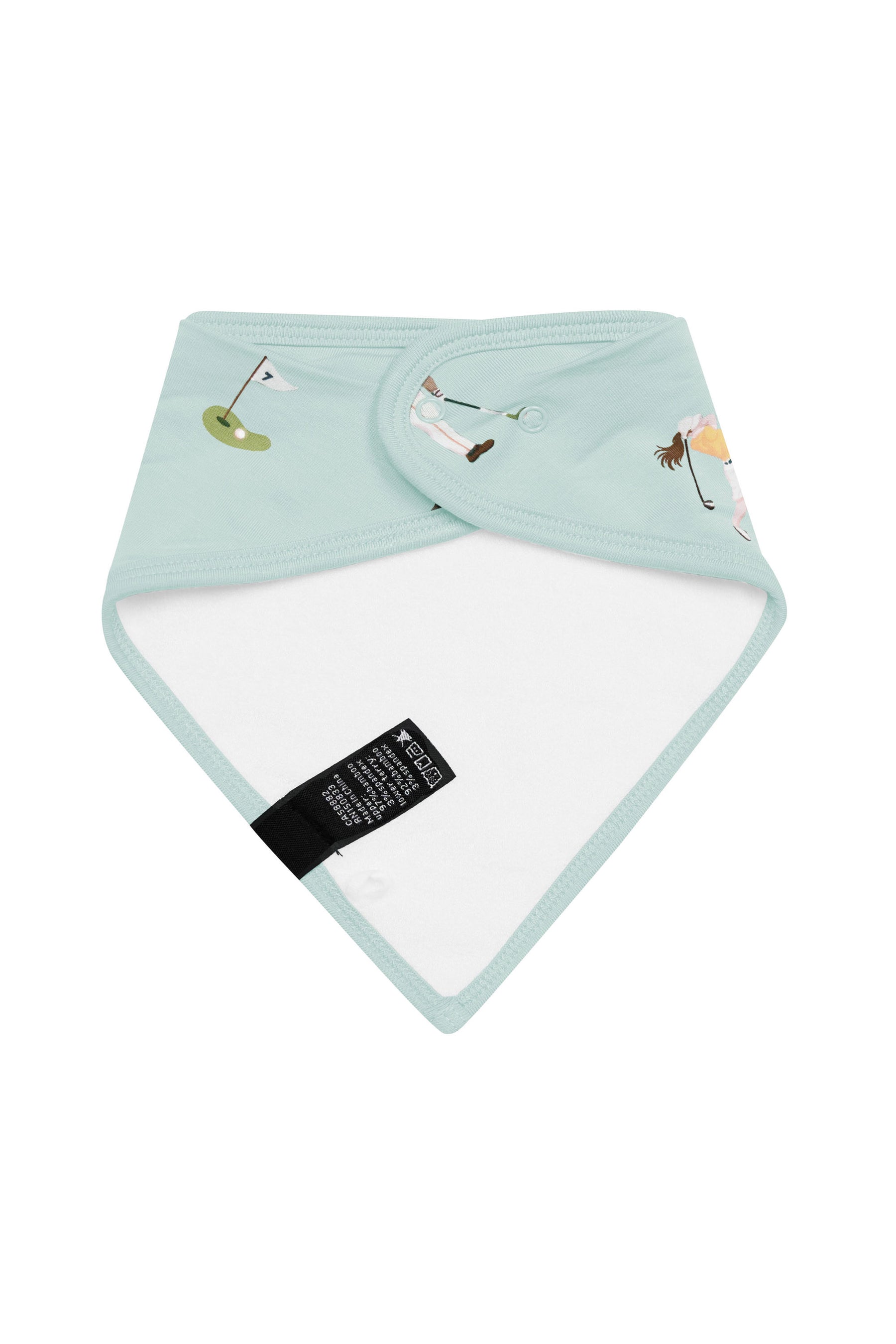 Adjustable Snap Bib in Golf