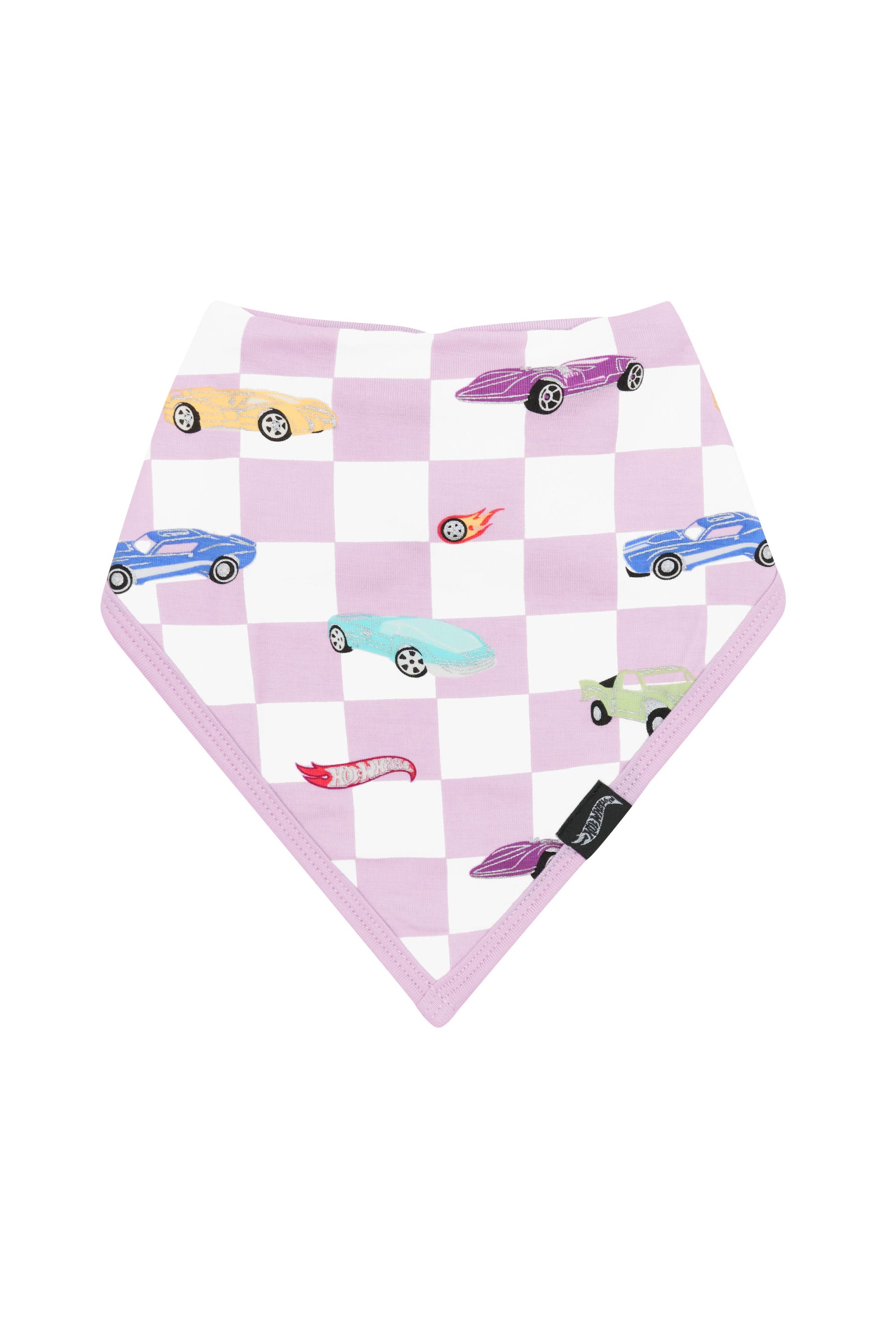 The front of the Bib in Sparkles and Speed