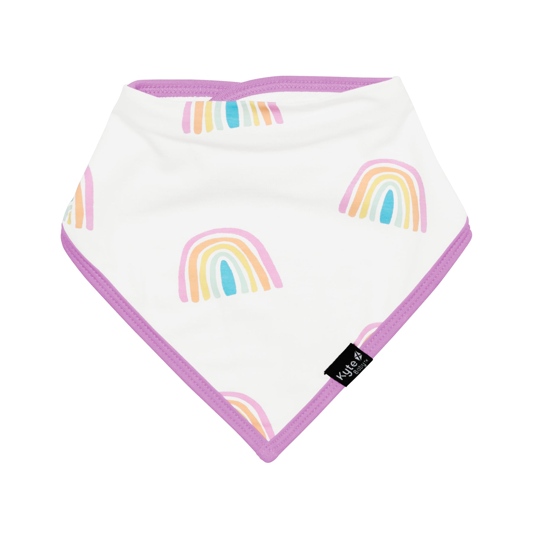 Bib in Poi Rainbow front