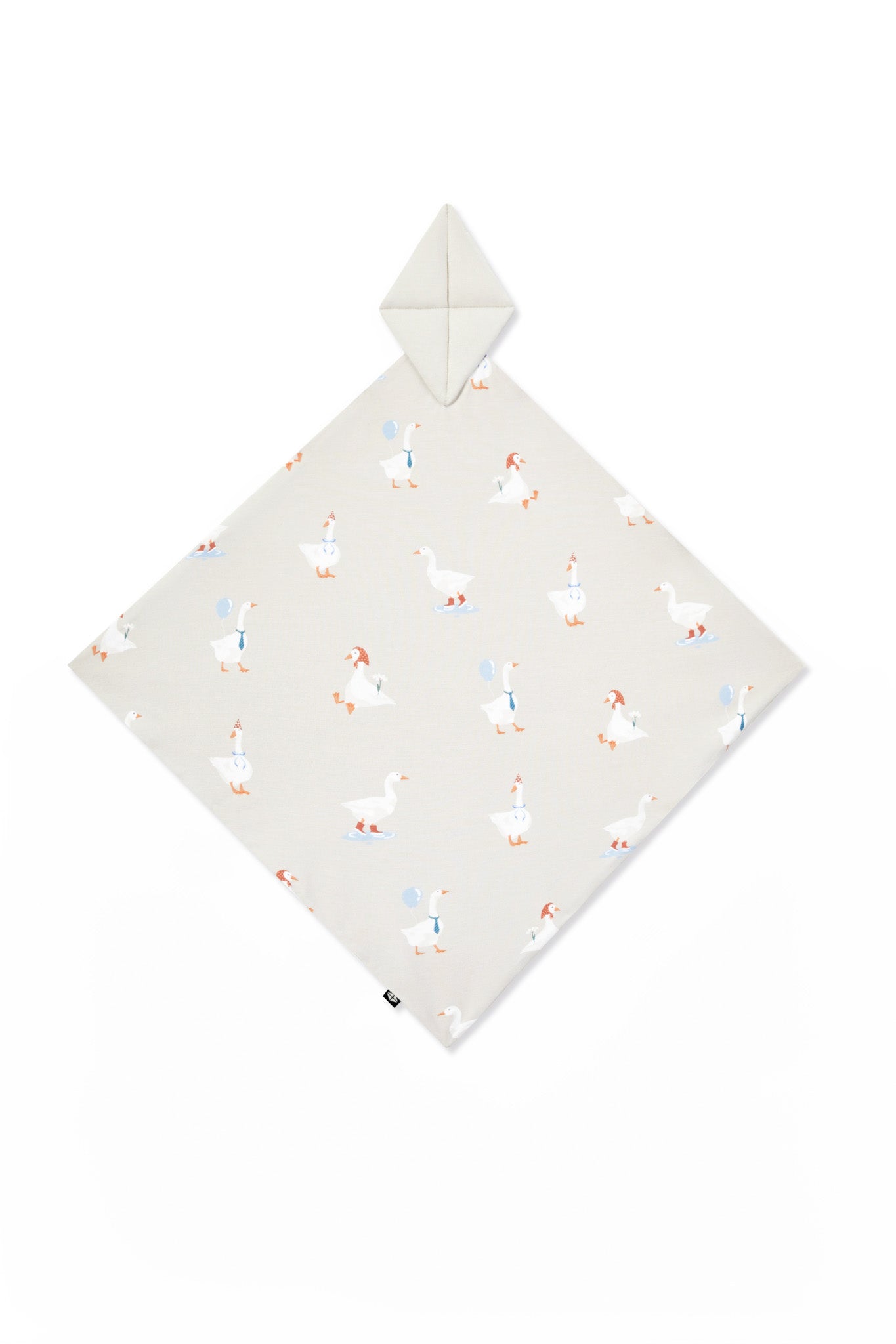 Kite Lovey in Oat Silly Goose print on a white background
