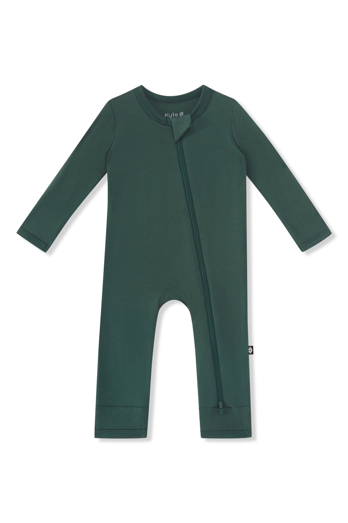 Zippered Romper in Cypress
