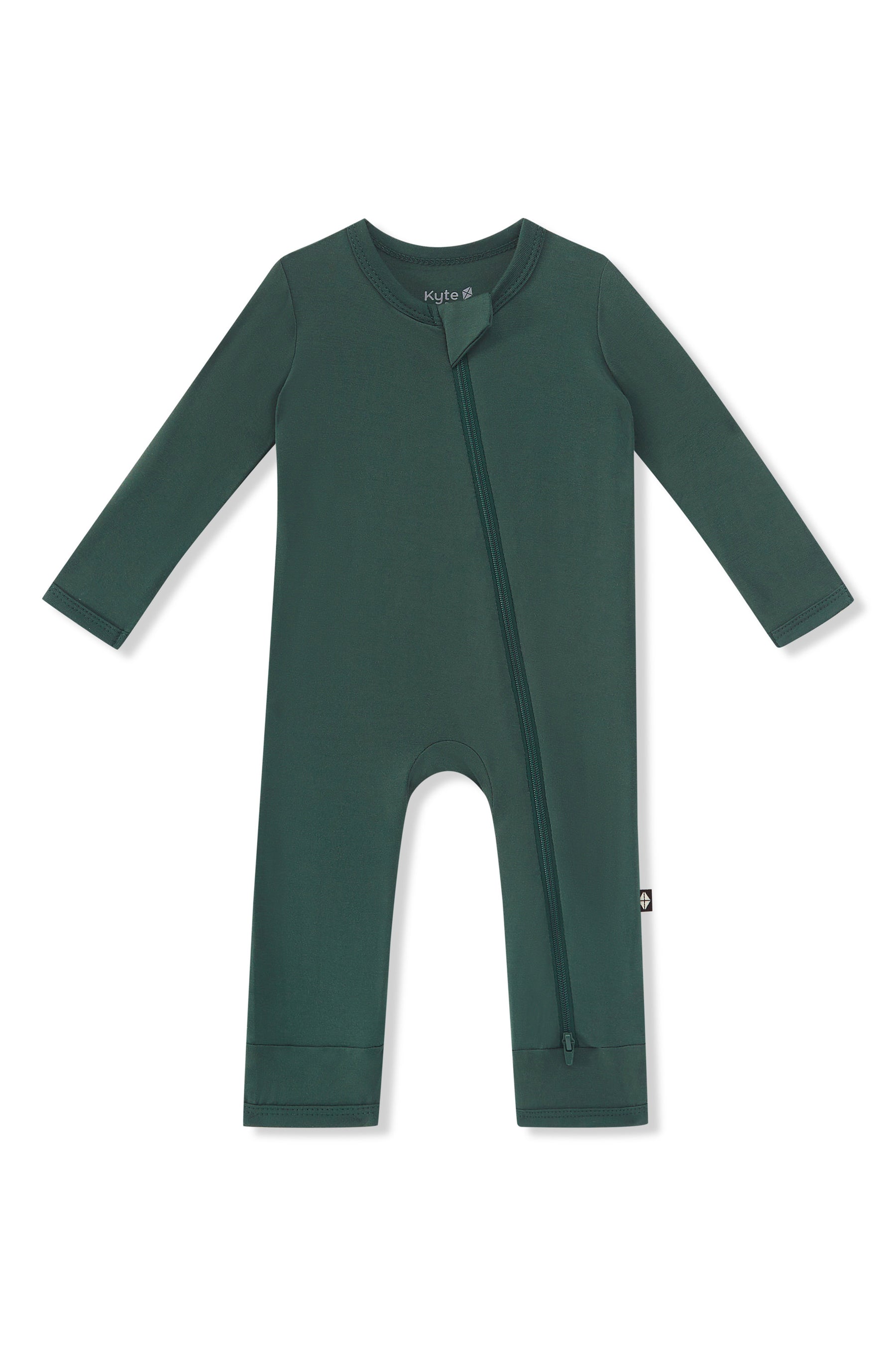 Zippered Romper in Cypress