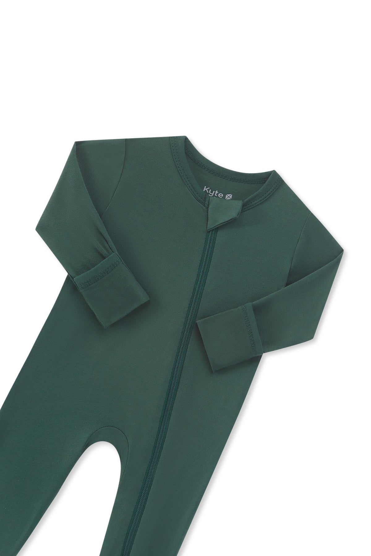 Zippered Romper in Cypress
