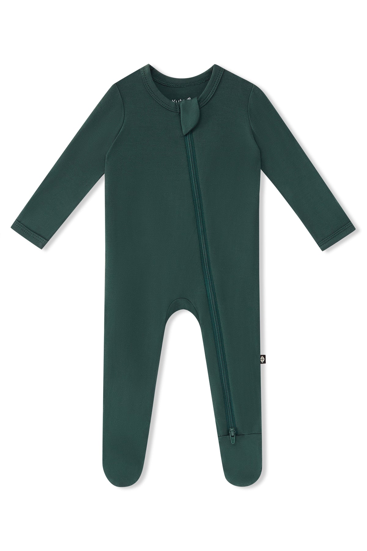 Zippered Footie in Cypress