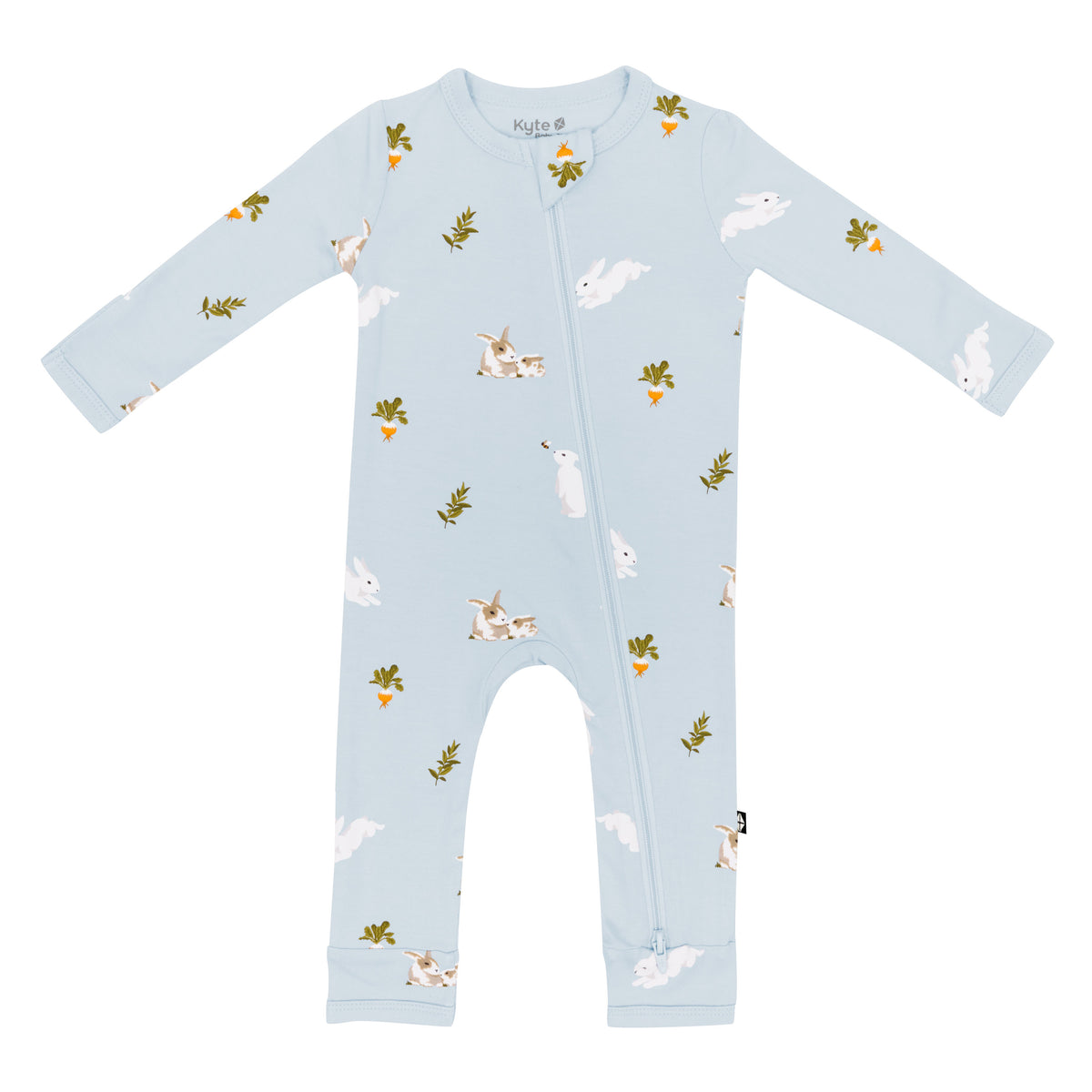 Ice Rabbit Zippered Romper