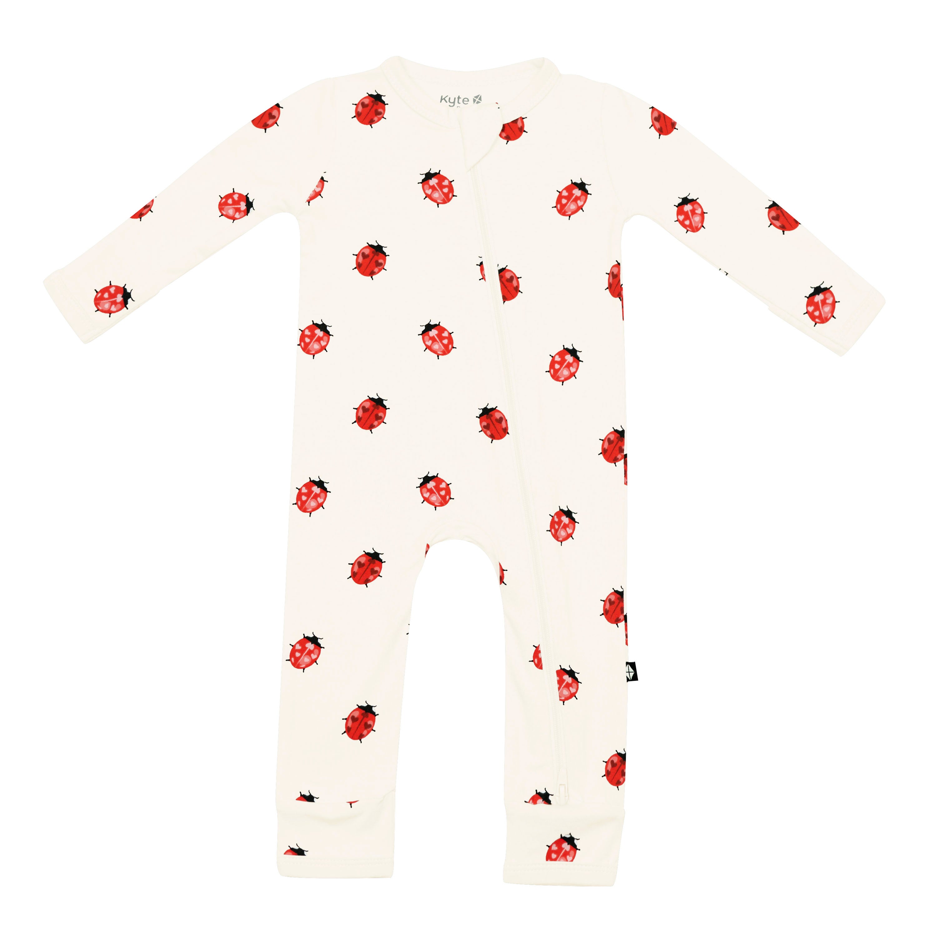 Product photo of Love Bug Zippered Romper