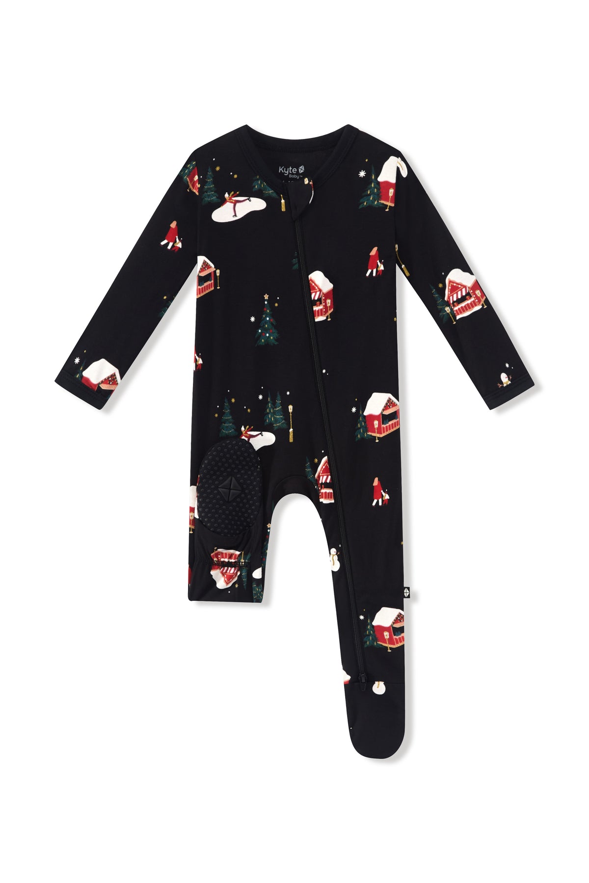 Zippered Footie in Winter Wonderland