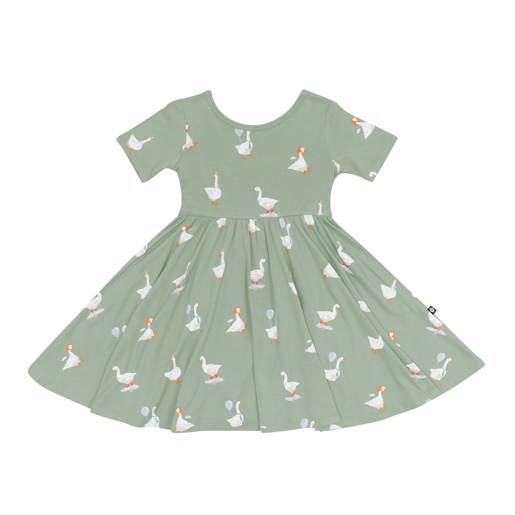 Bamboo Twirl Dress in Silly Goose by Kyte Baby | Size 18-24 Months Bamboo Twirl Dress in Silly Goose by Kyte Baby | Size 18-24 Months