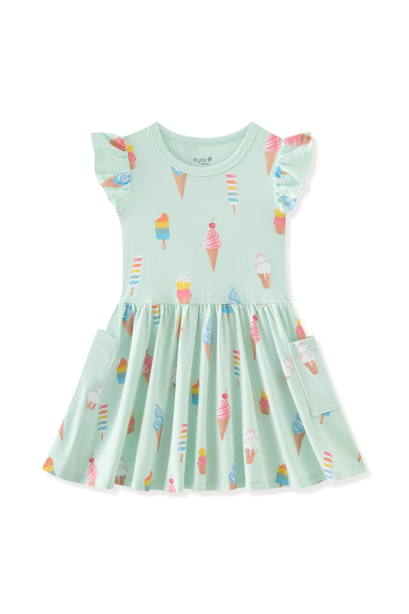 ice cream toddler dress French Knot Ice Cream Dress 4t