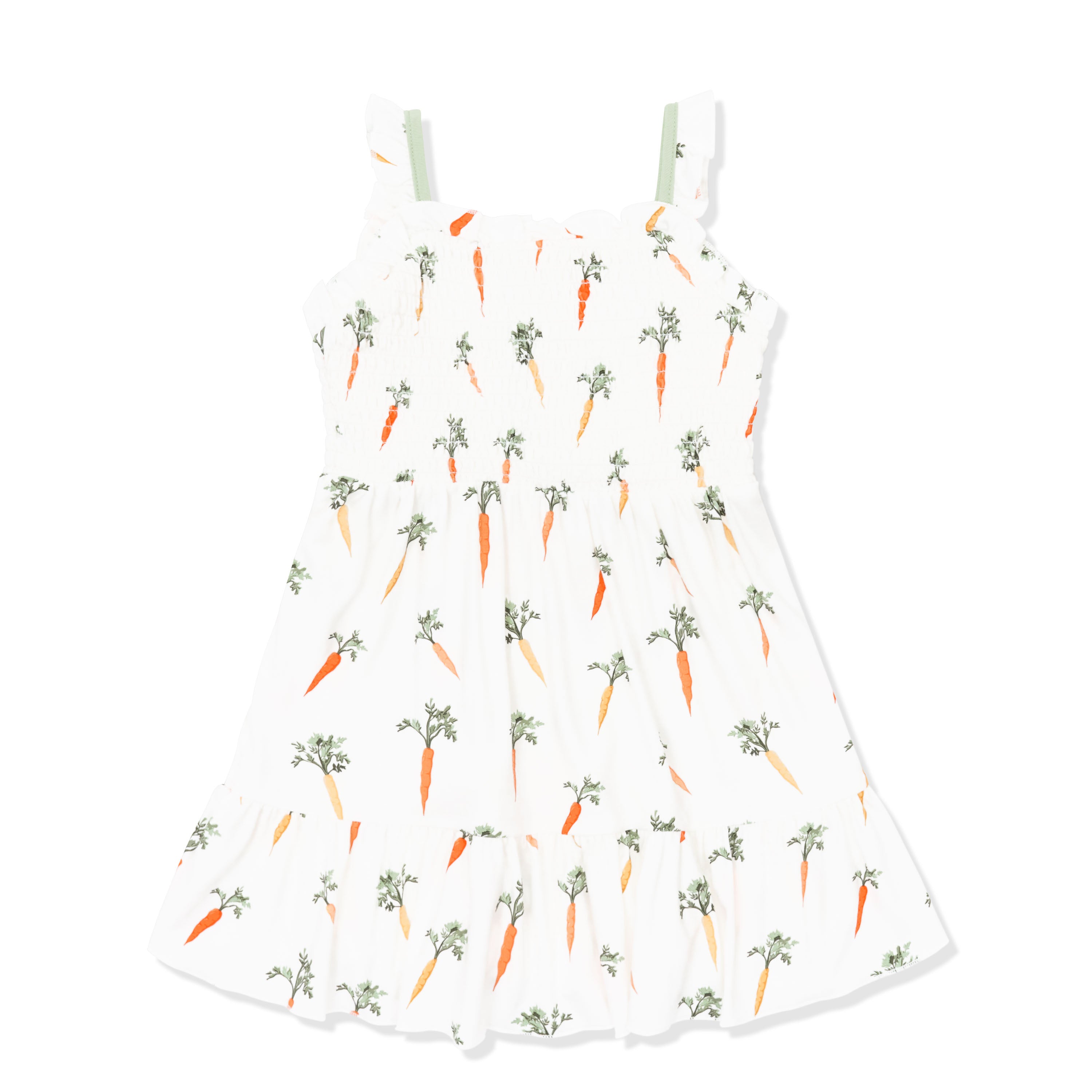 Product photo of the Smocked Dress in Carrot
