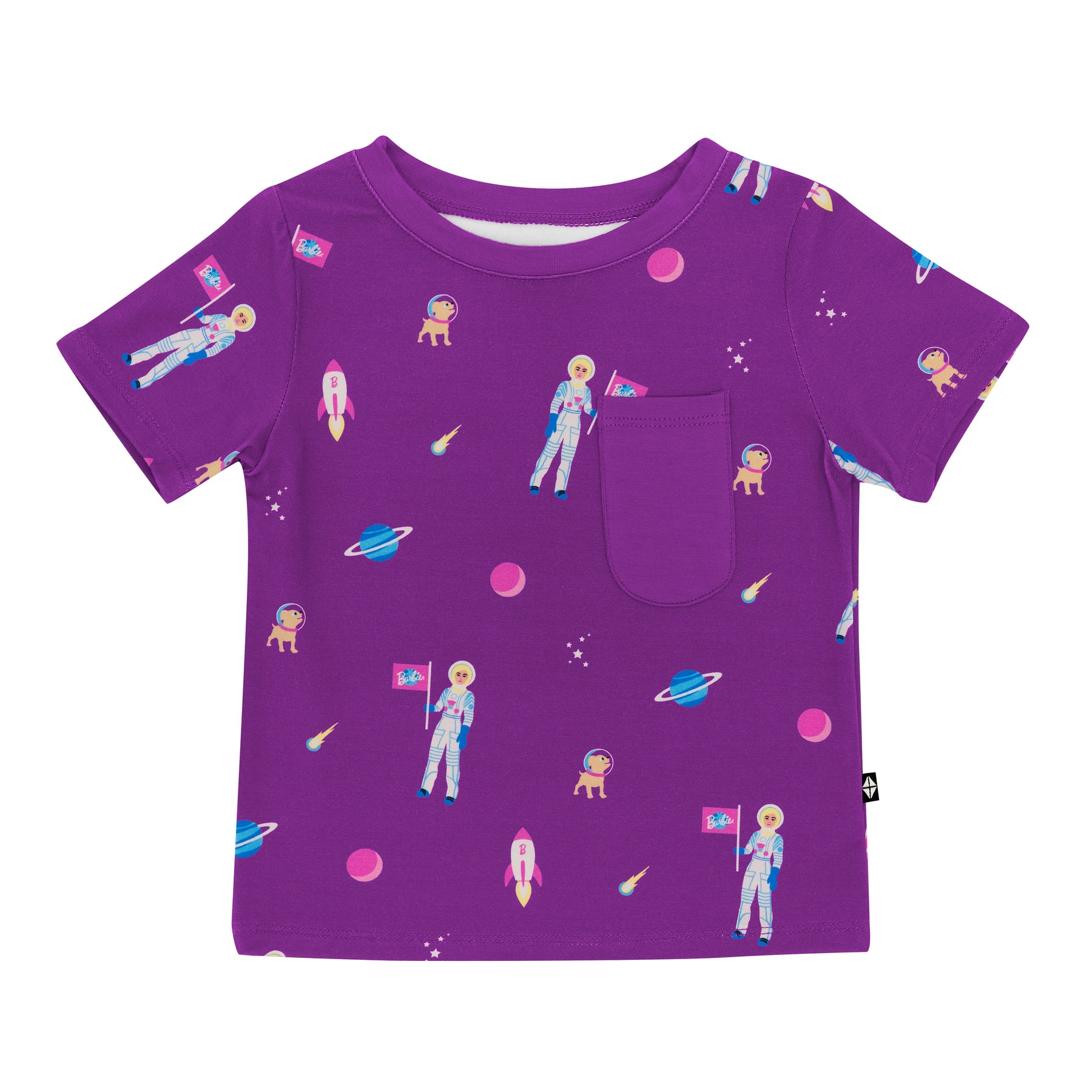 Toddler Crew Neck Tee in Barbie™ Astronaut