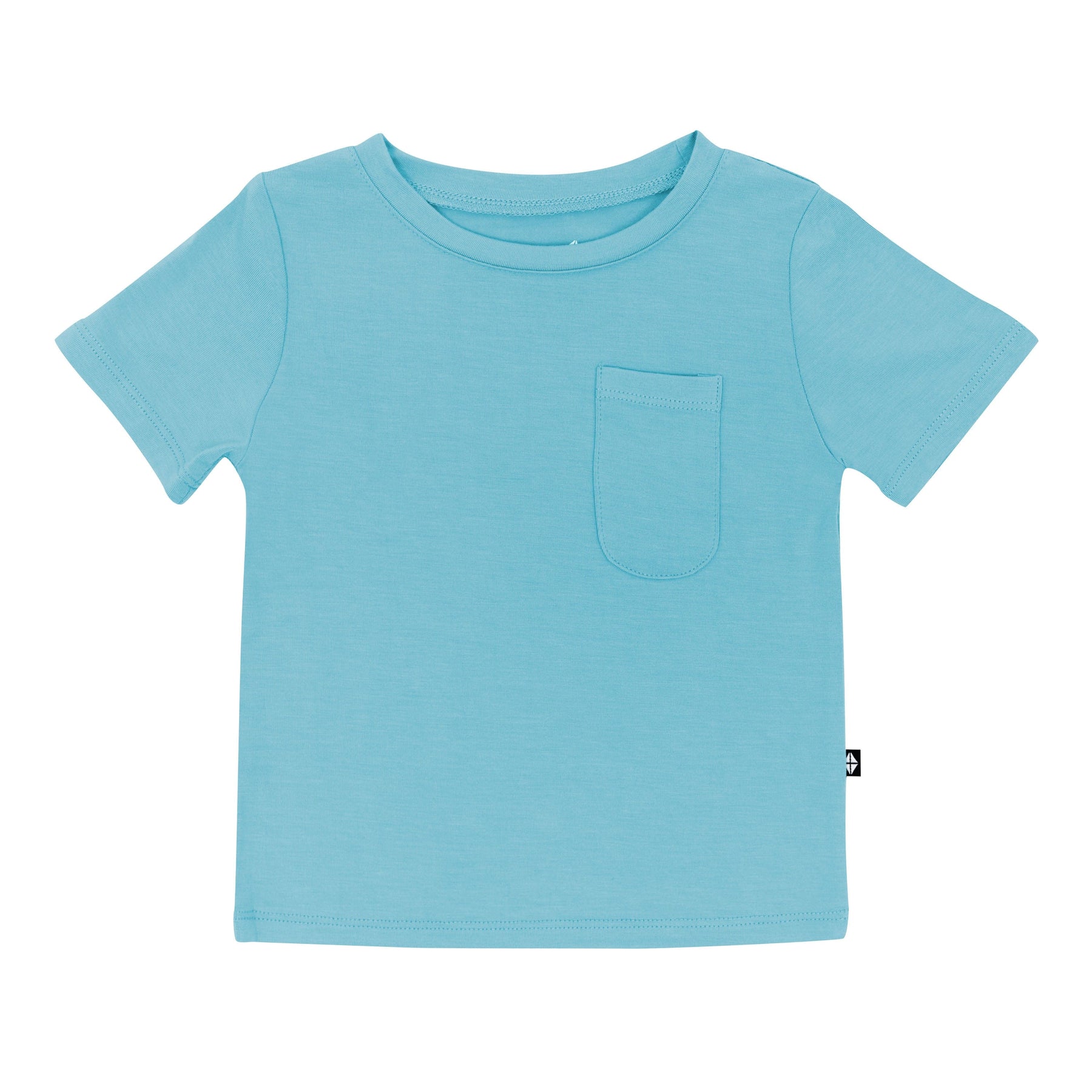 Kyte Baby Toddler Crew Neck Tee in Makai