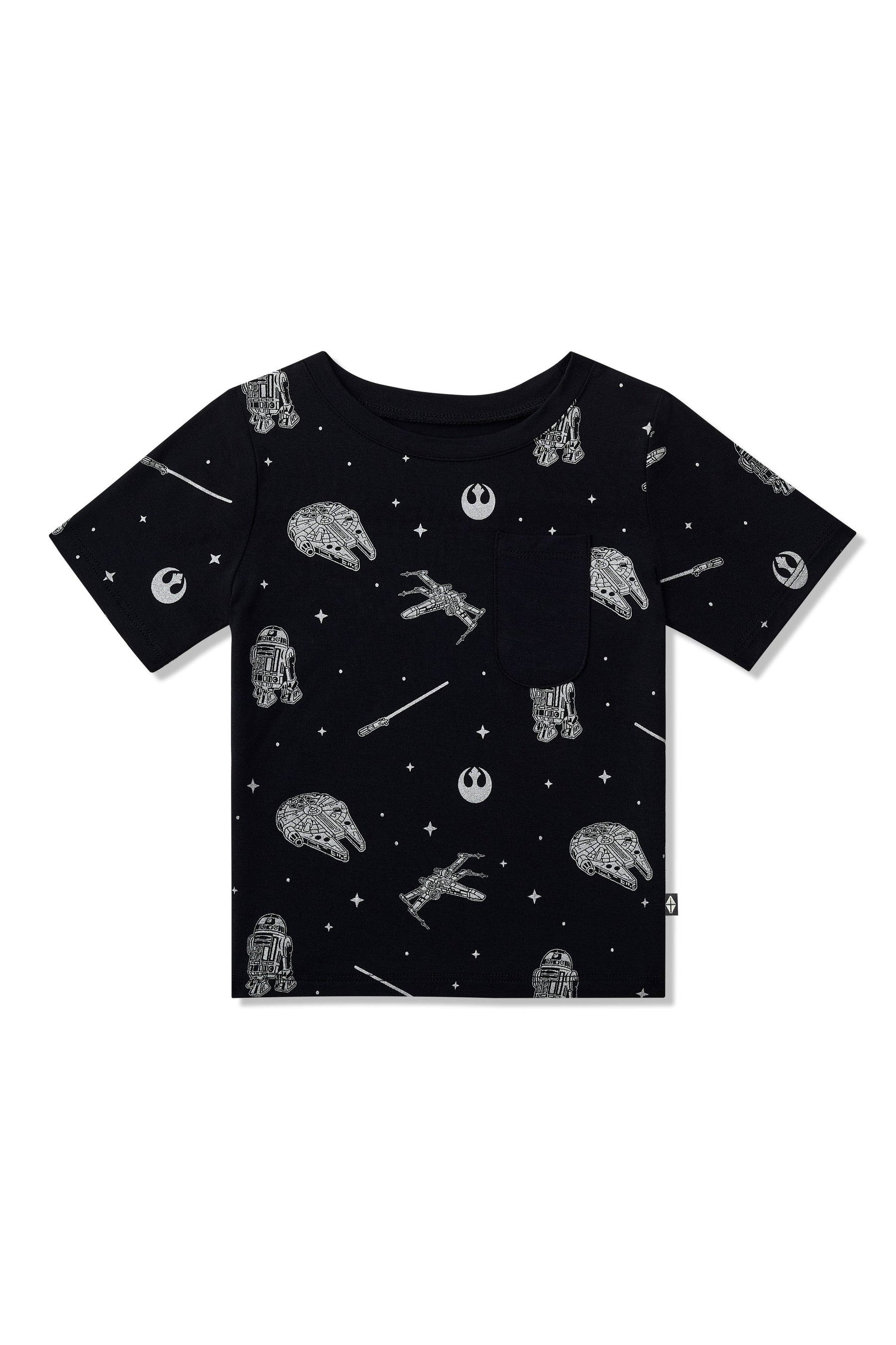 Product photo of the Toddler Crew Neck Tee in STAR WARS™ shown on a white background
