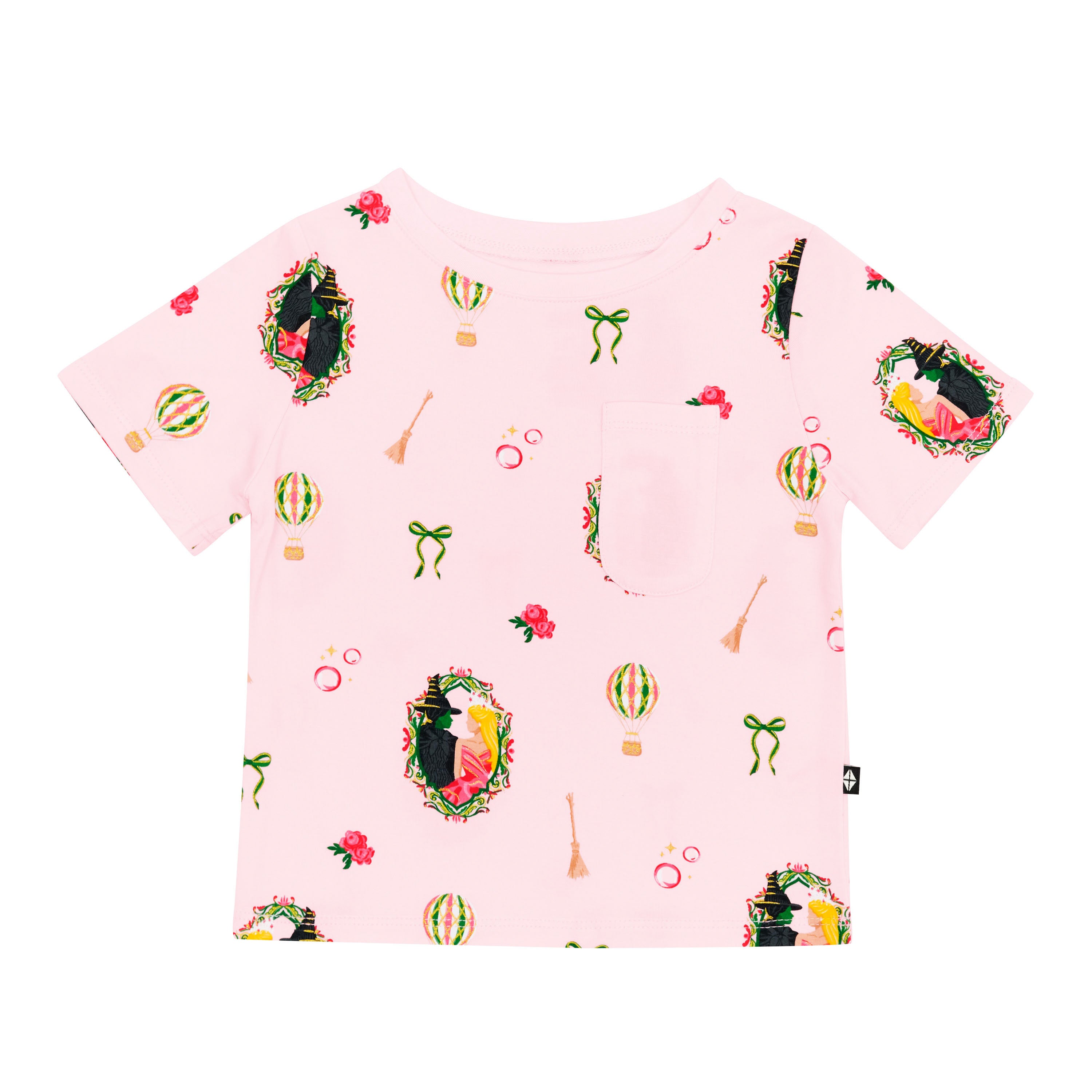 Product photo of the Toddler Crew Neck Tee in Wicked