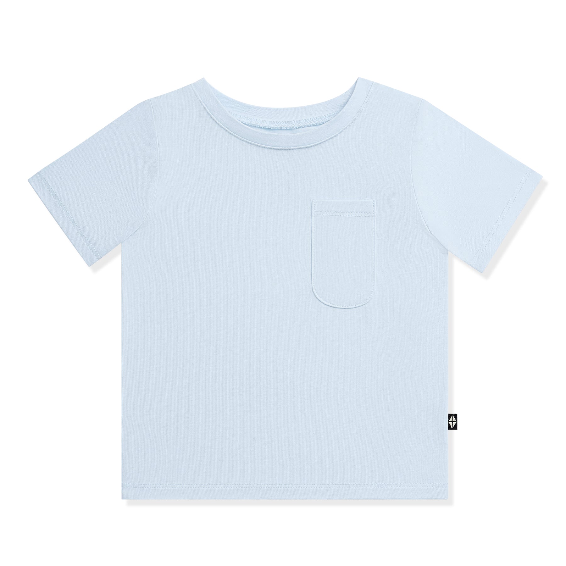 Product photo of the Toddler Crew Neck Tee in Breeze
