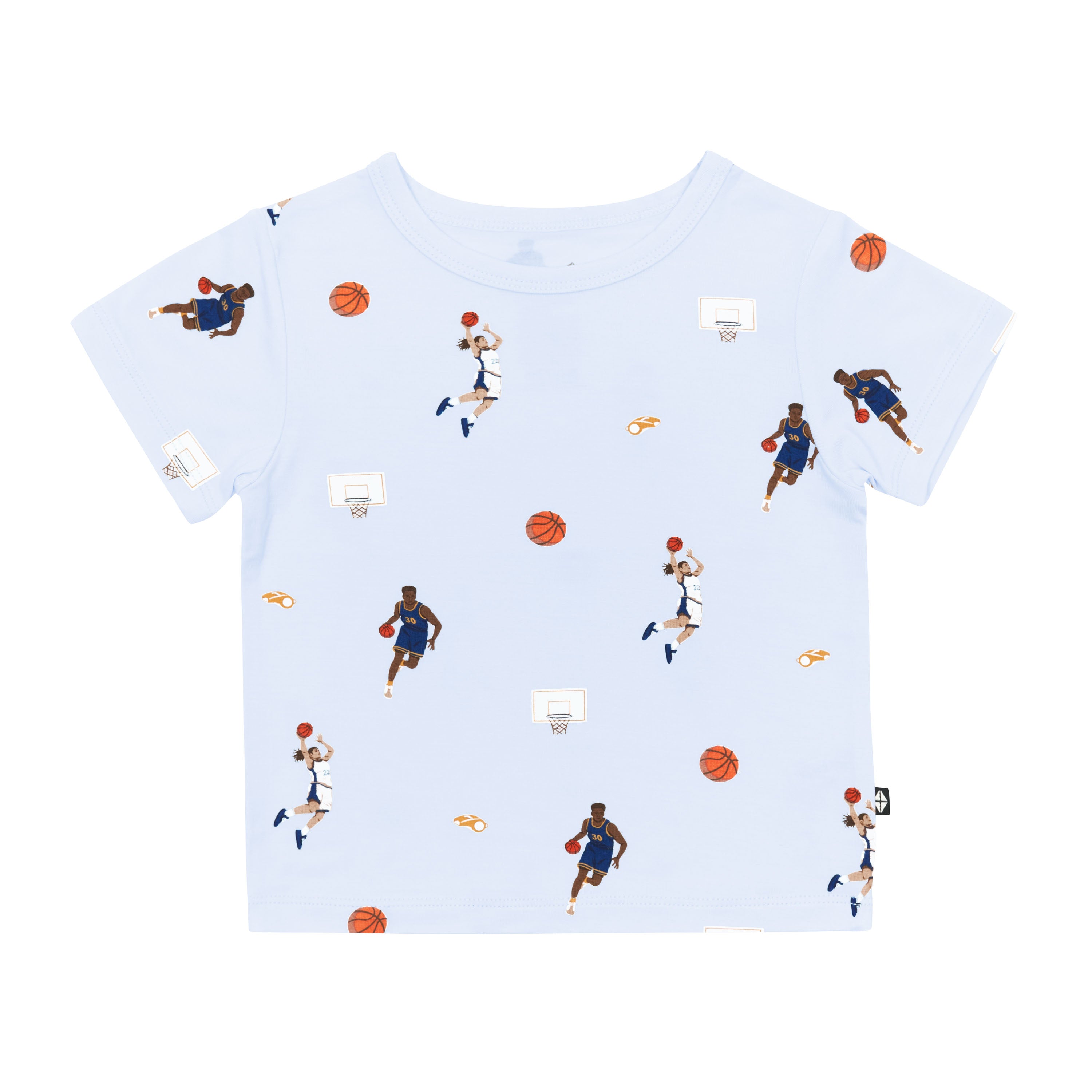 Product photo of the Toddler Basic Tee in Basketball