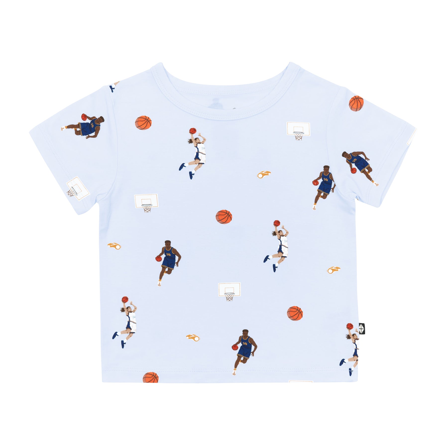 Product photo of the Toddler Basic Tee in Basketball
