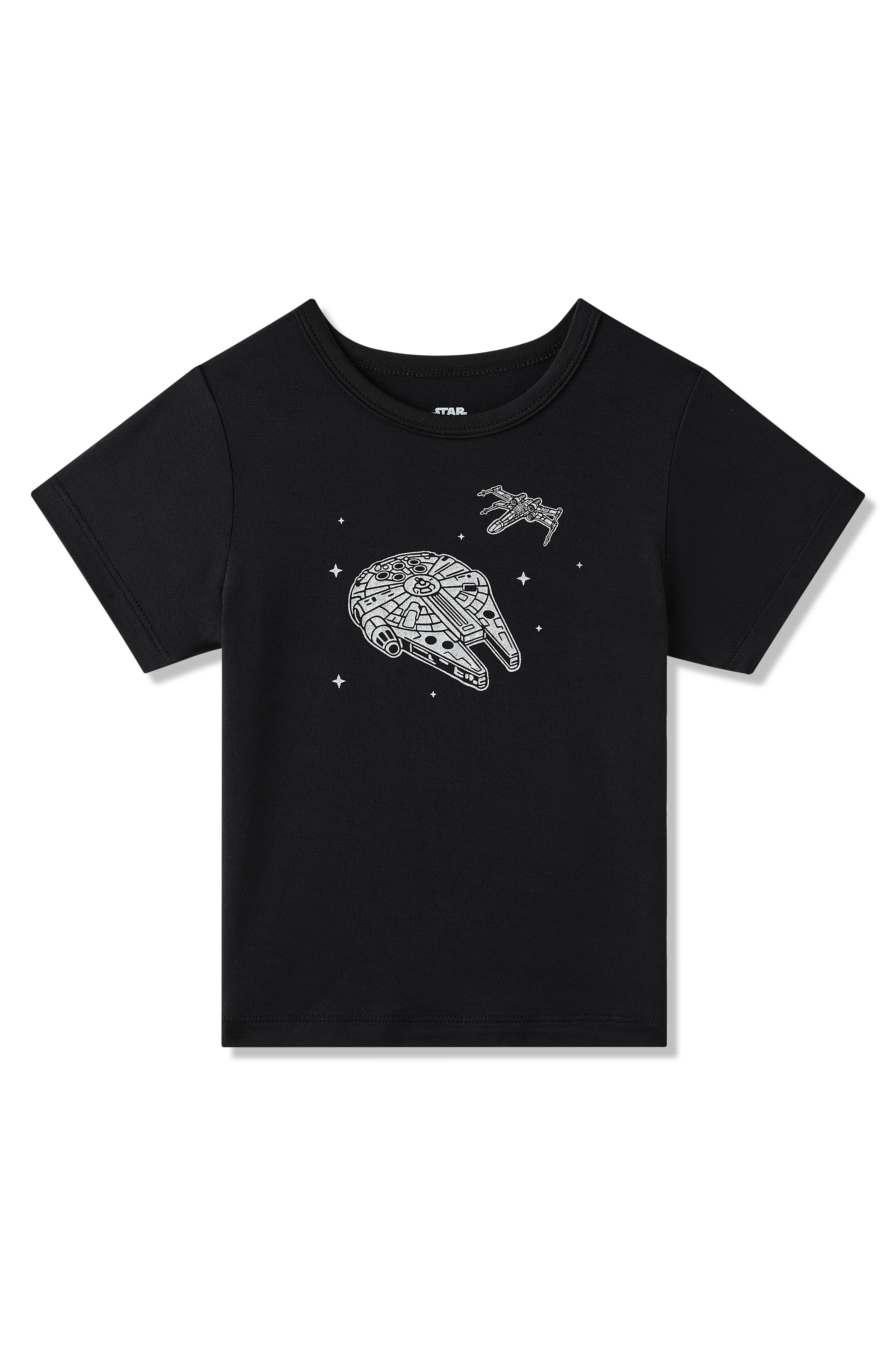 Product photo of the Toddler Basic Tee in Millennium Falcon™ on a white surface
