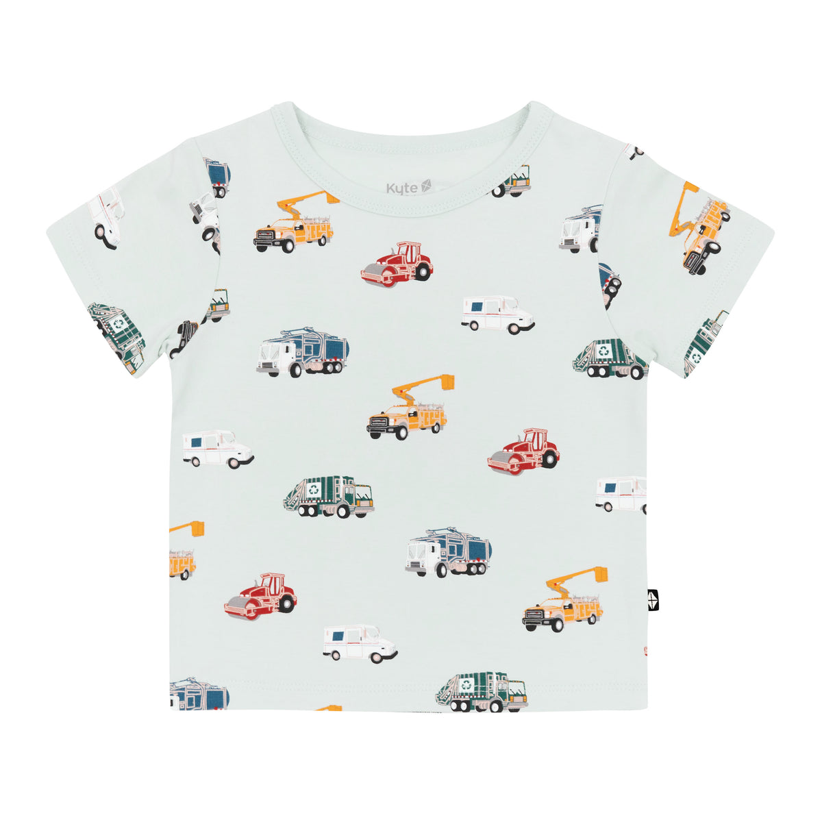 Product photo of the Toddler Basic Tee in City Vehicles