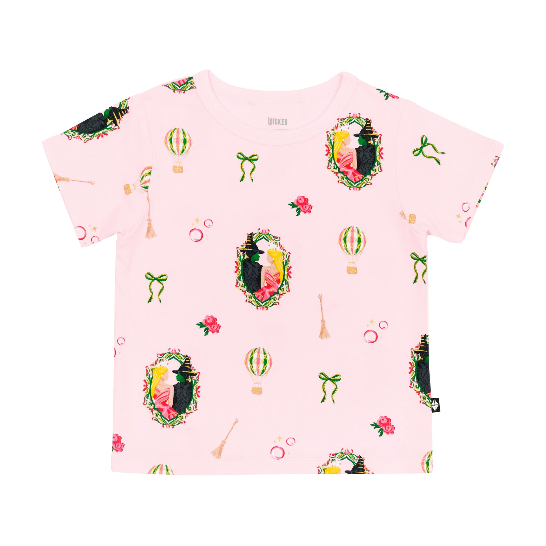 Product photo of the Toddler Basic Tee in Wicked