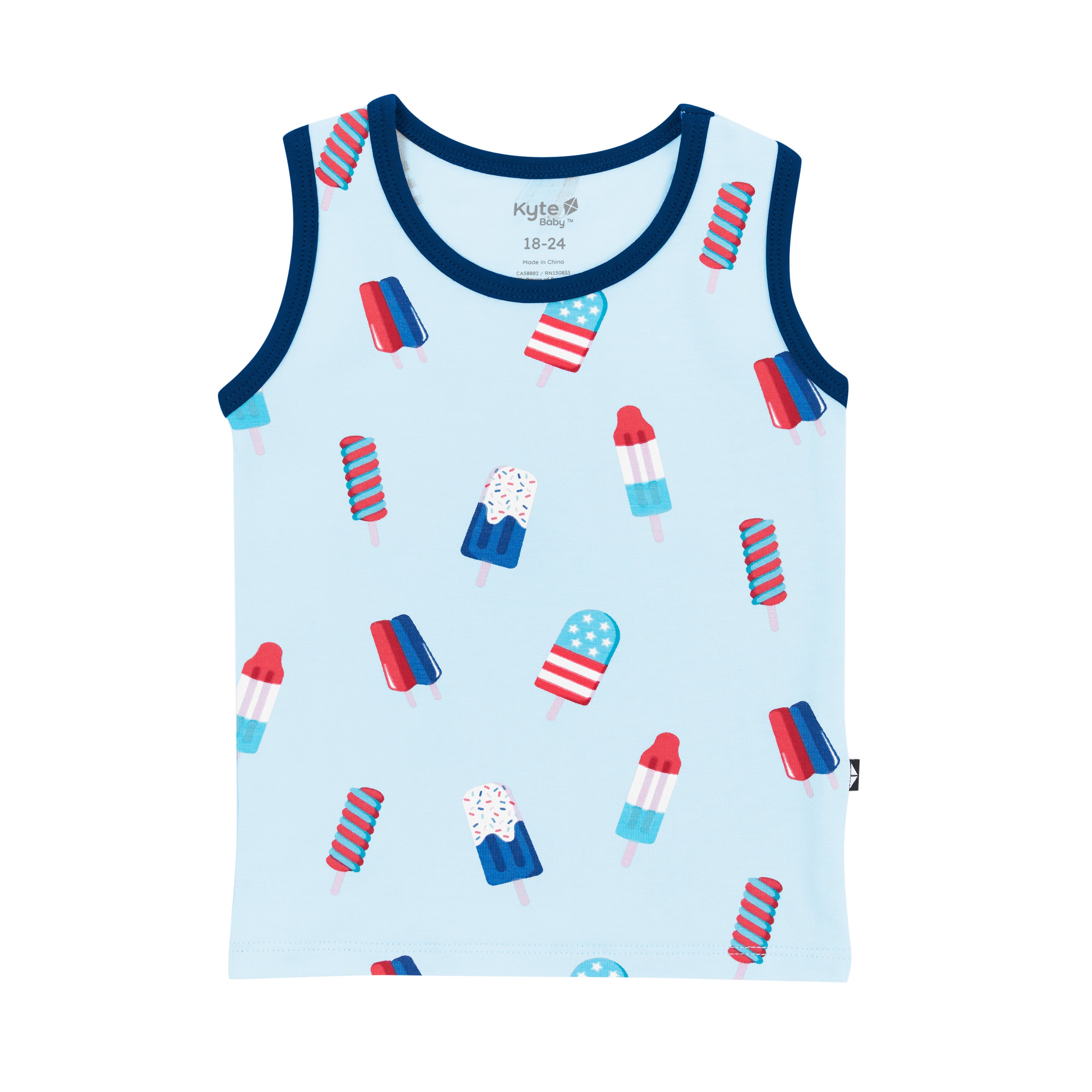 Toddler Tank Top in Popsicle