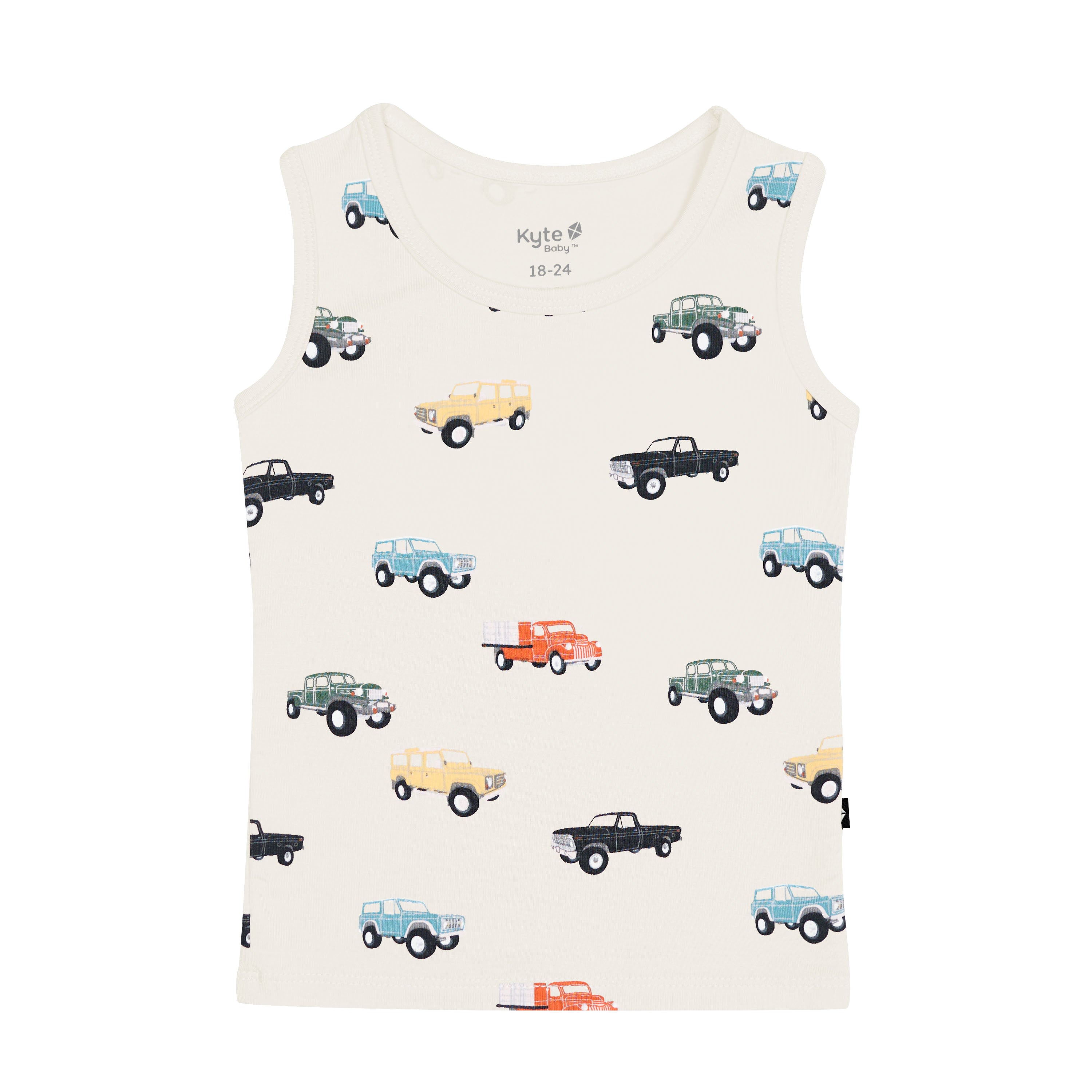 Toddler Tank Top in Vintage Truck