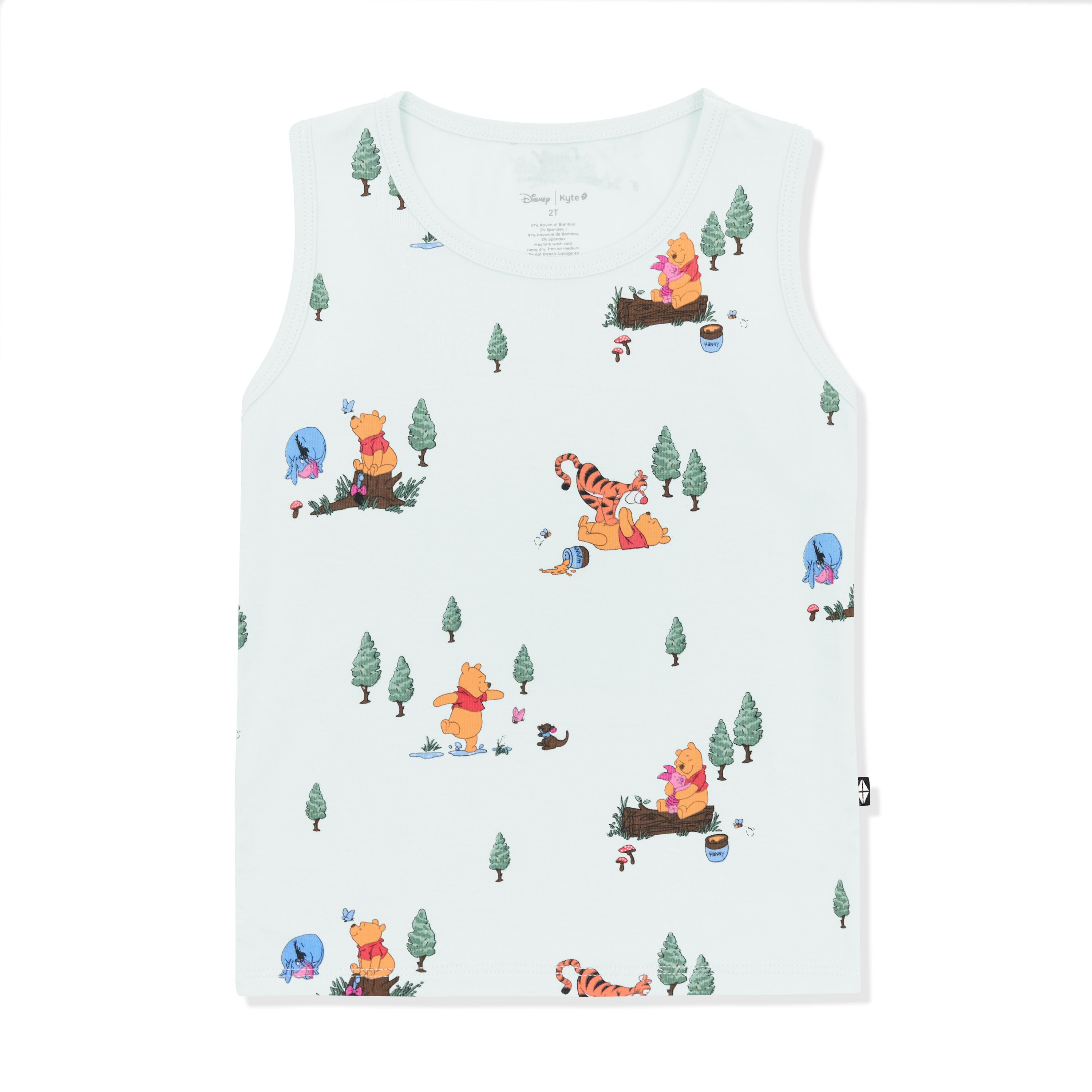 Product photo of the Toddler Tank Top in Winnie the Pooh Hundred Acre Wood