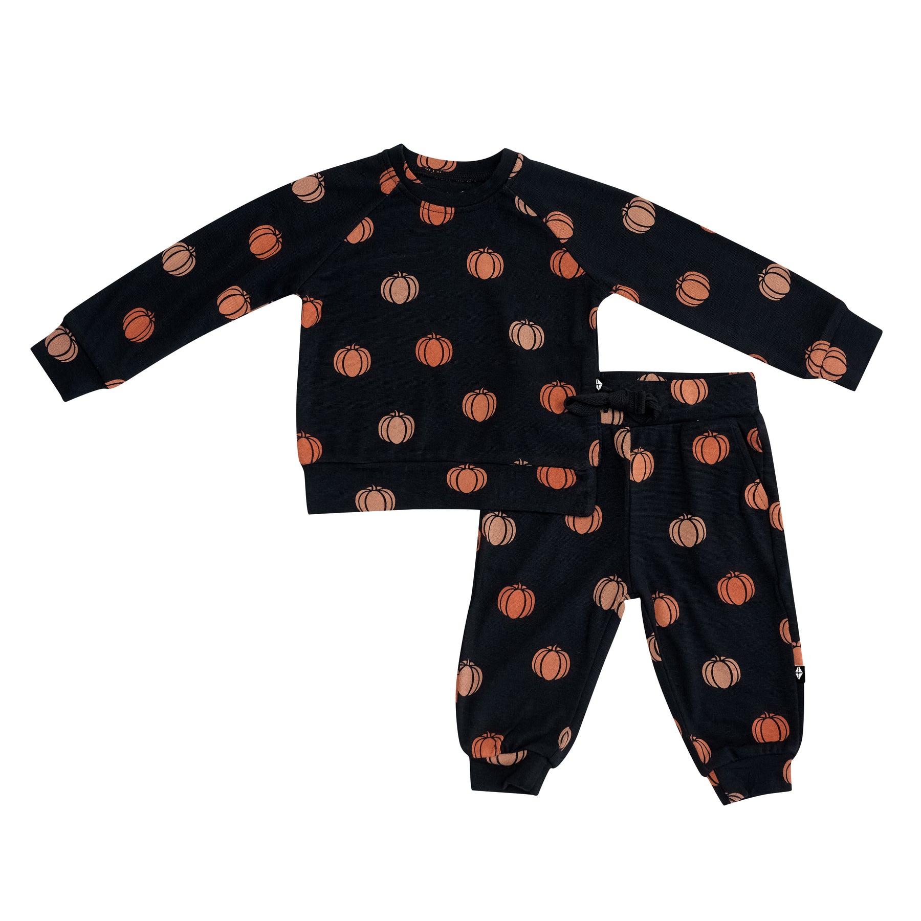 Bamboo Jersey Jogger Set in Pumpkin